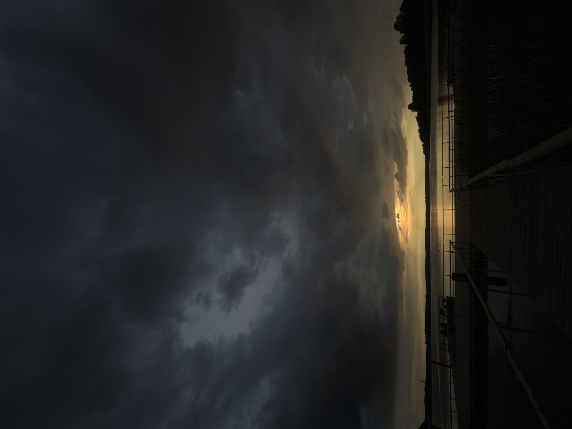 Dramatic sunset captured across multiple Tallinn locations June 5th