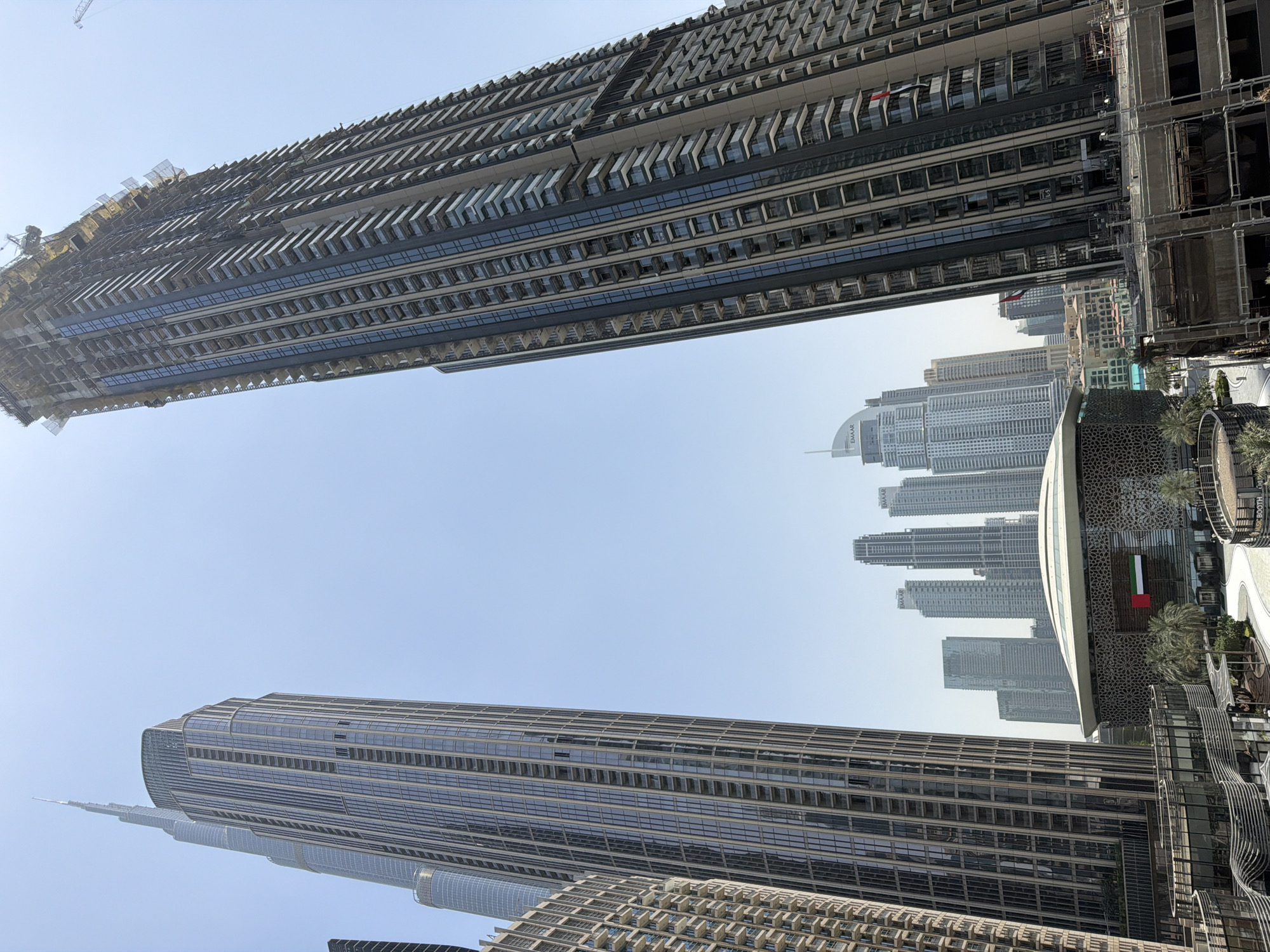 Dubai construction activity documented amid continuing urban development