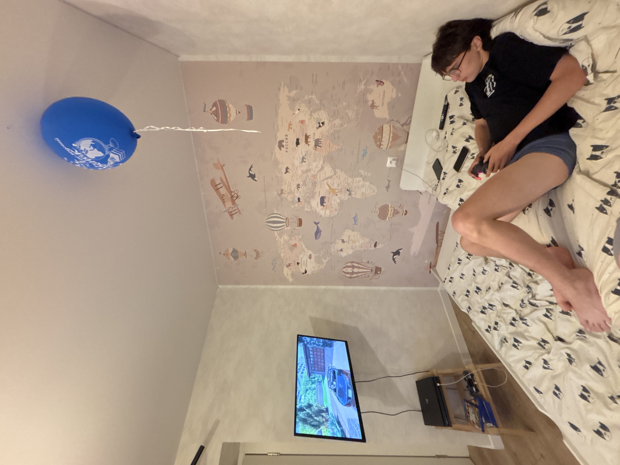 Quiet domestic moments captured in Chaikovsky, Russia apartment