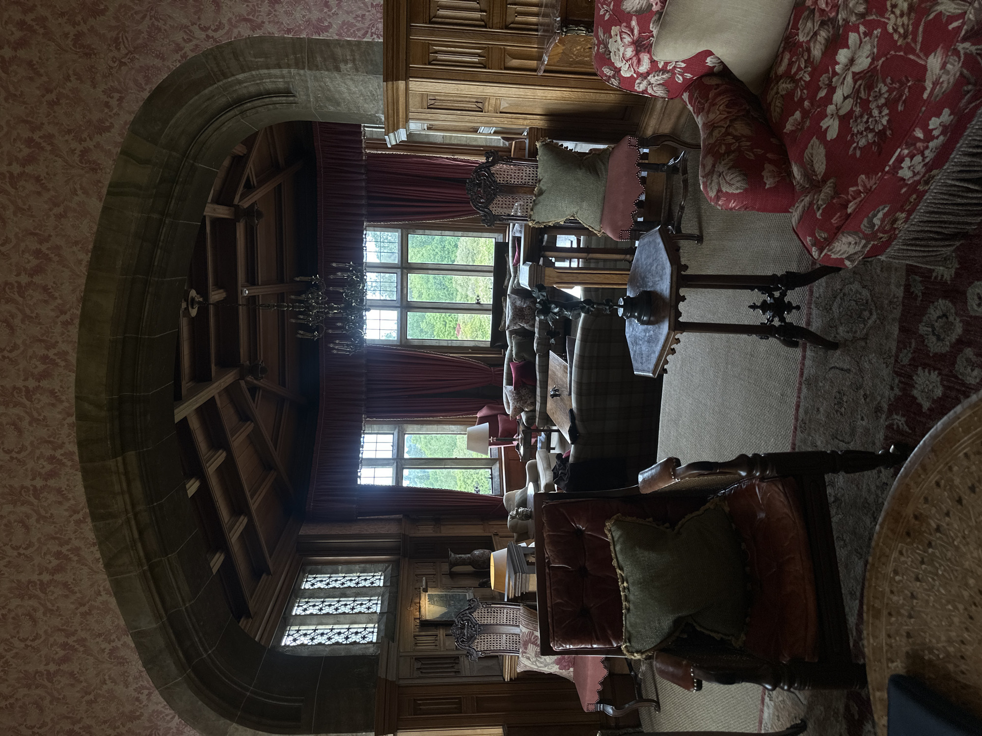 Visitor documents tour of historic Chichester manor house and grounds