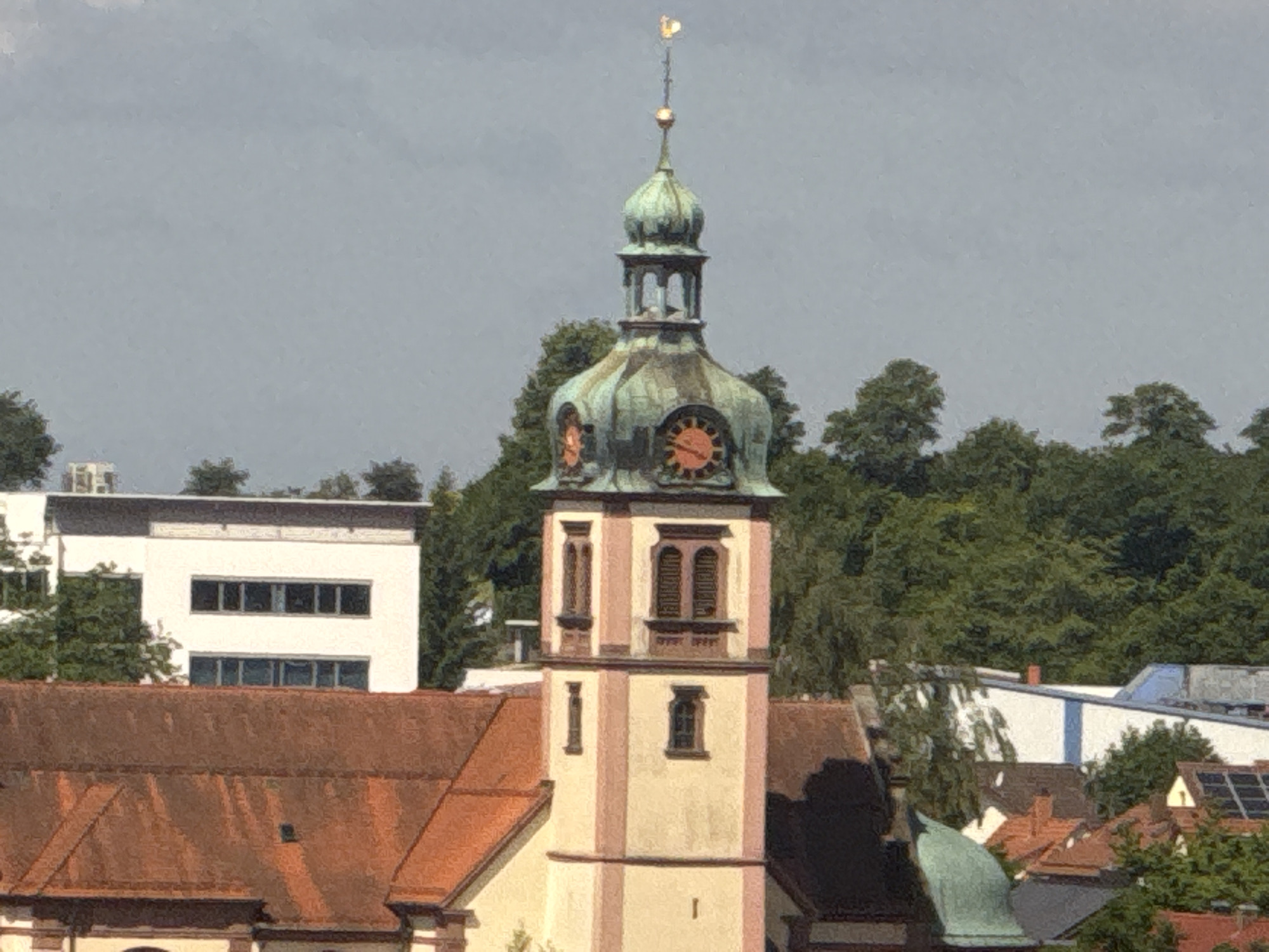 Rural German town documented in morning photography session
