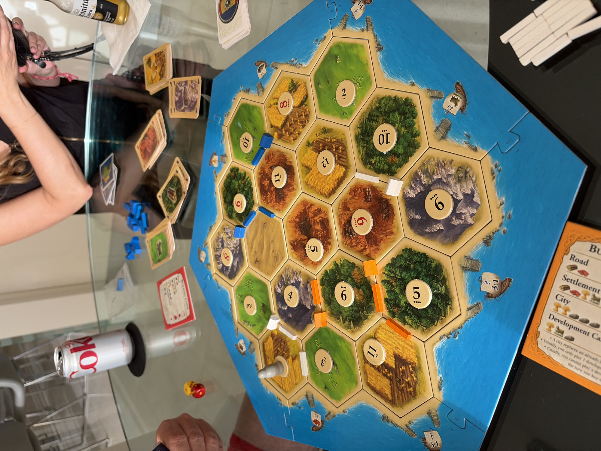 Catan Board Game Session Observed in Key Biscayne Residence