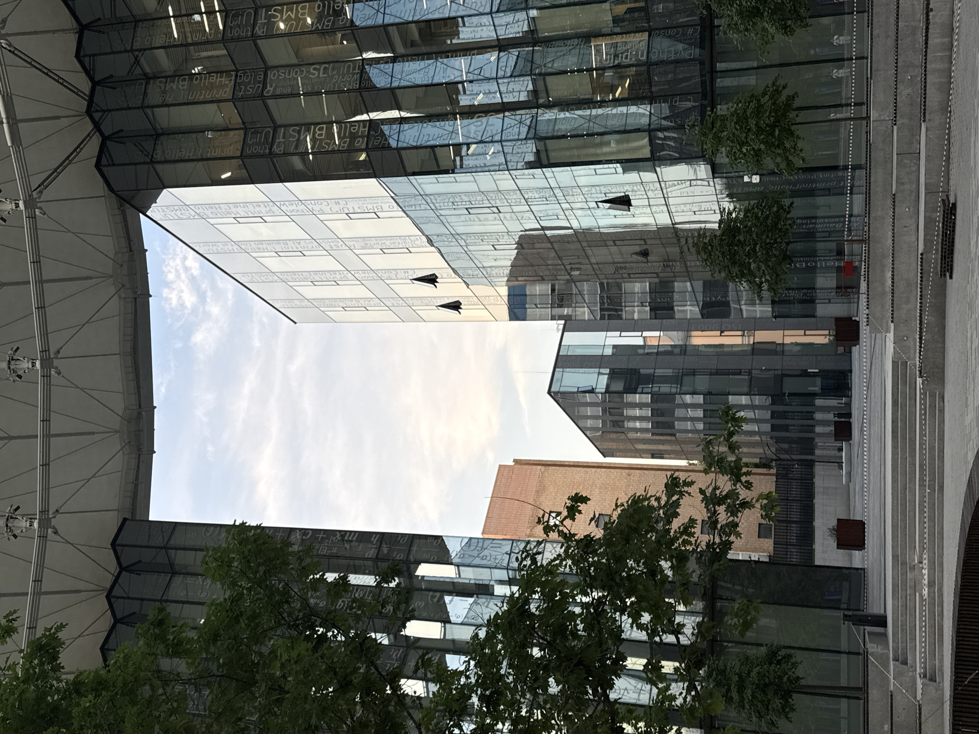 Moscow's modern architecture complexes documented in evening photography session