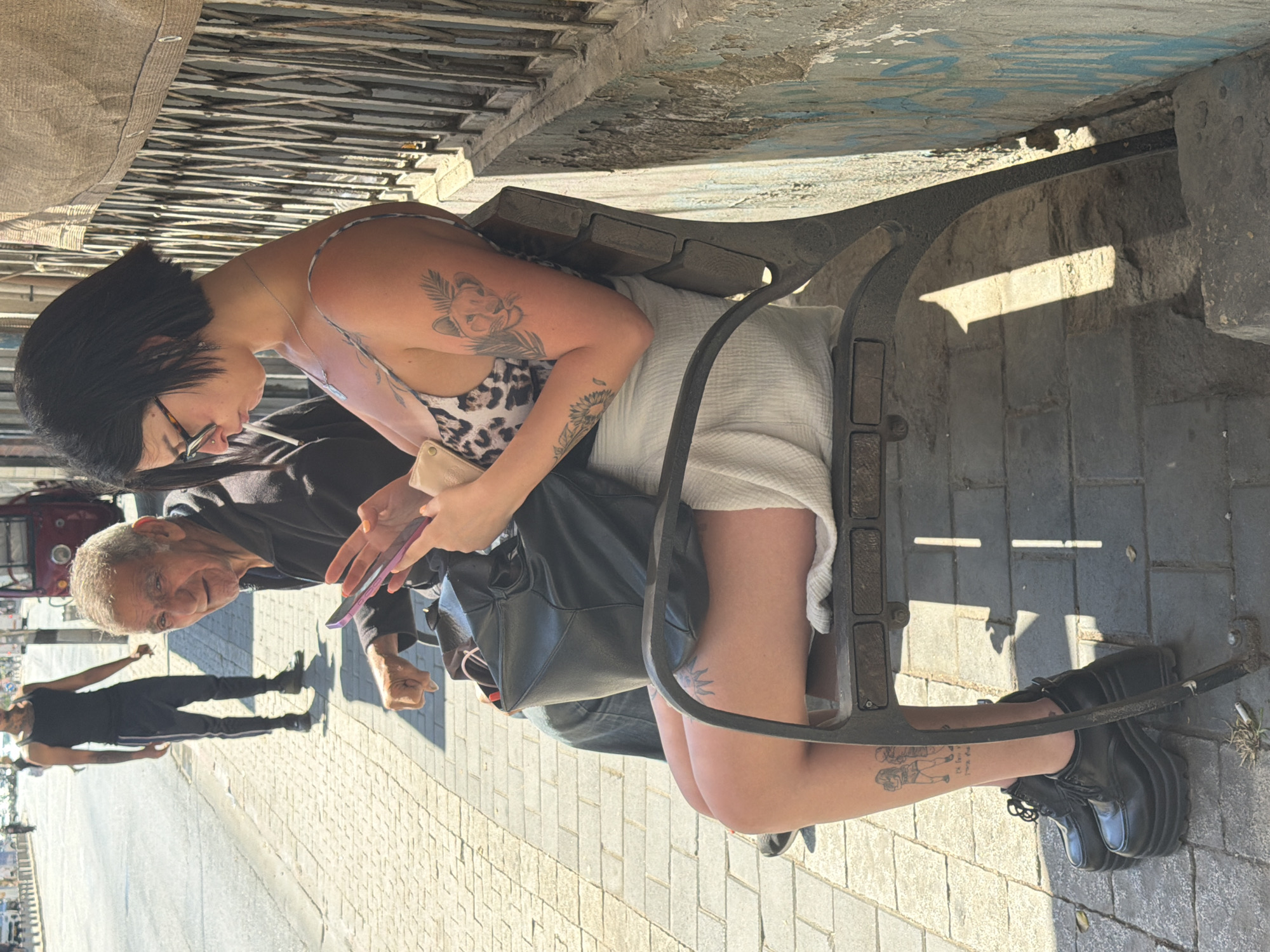 Ordinary street life moments captured across Tel-Aviv