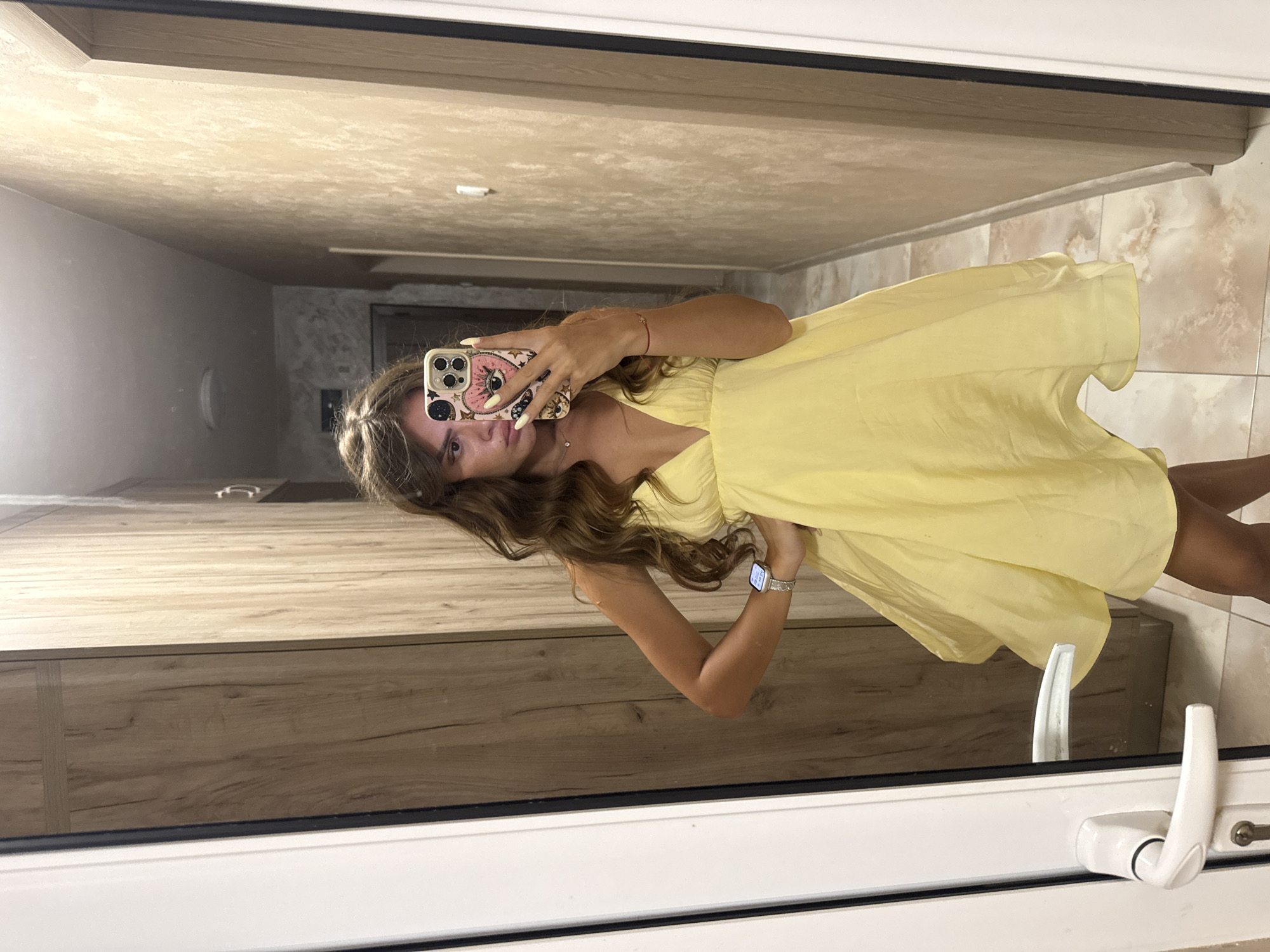 Mirror selfies and a Pomeranian in a Plovdiv apartment