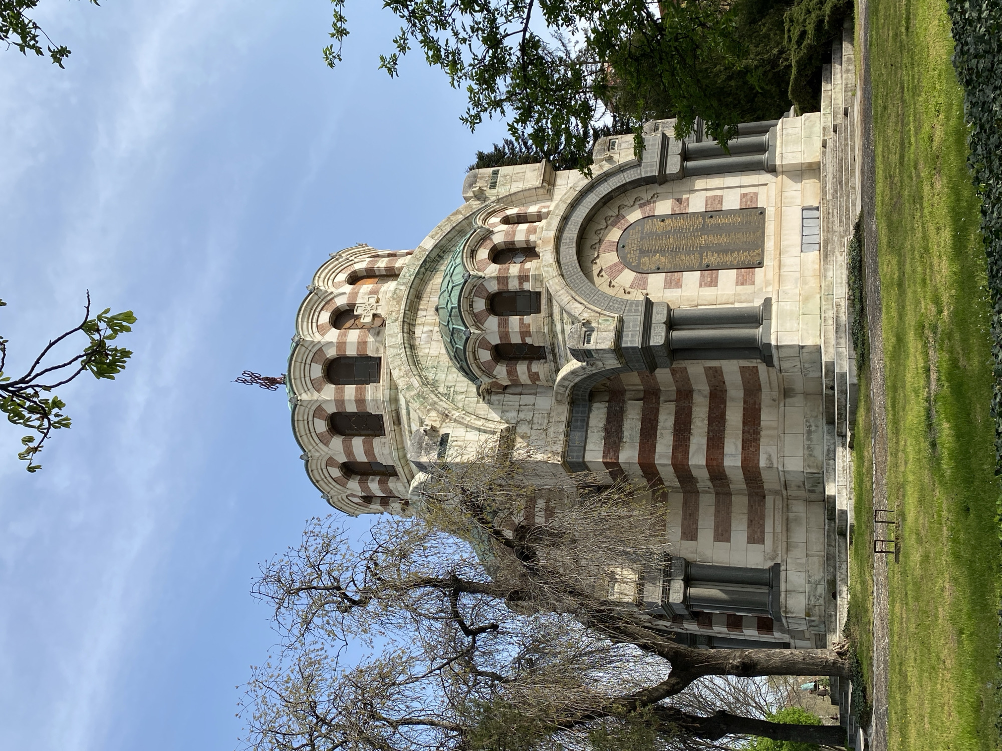 Historic chapel mausoleum documented in Pleven, Bulgaria