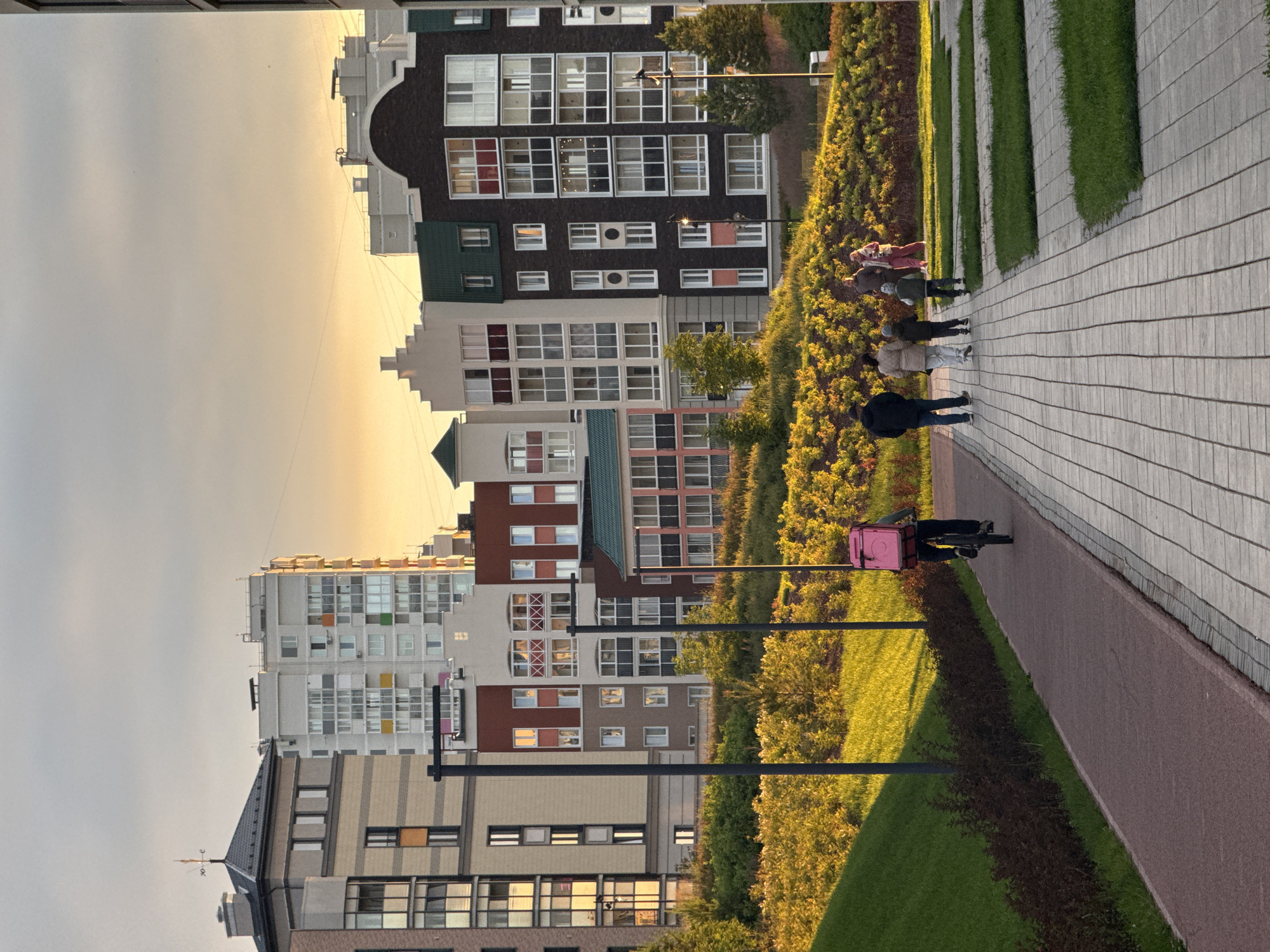 Summer sunset across Izhevsk and Pervomaysky neighborhoods
