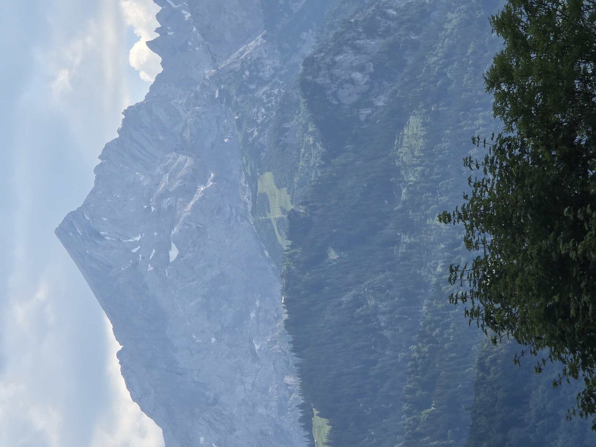 Lunch and mountain views in Garmisch-Partenkirchen