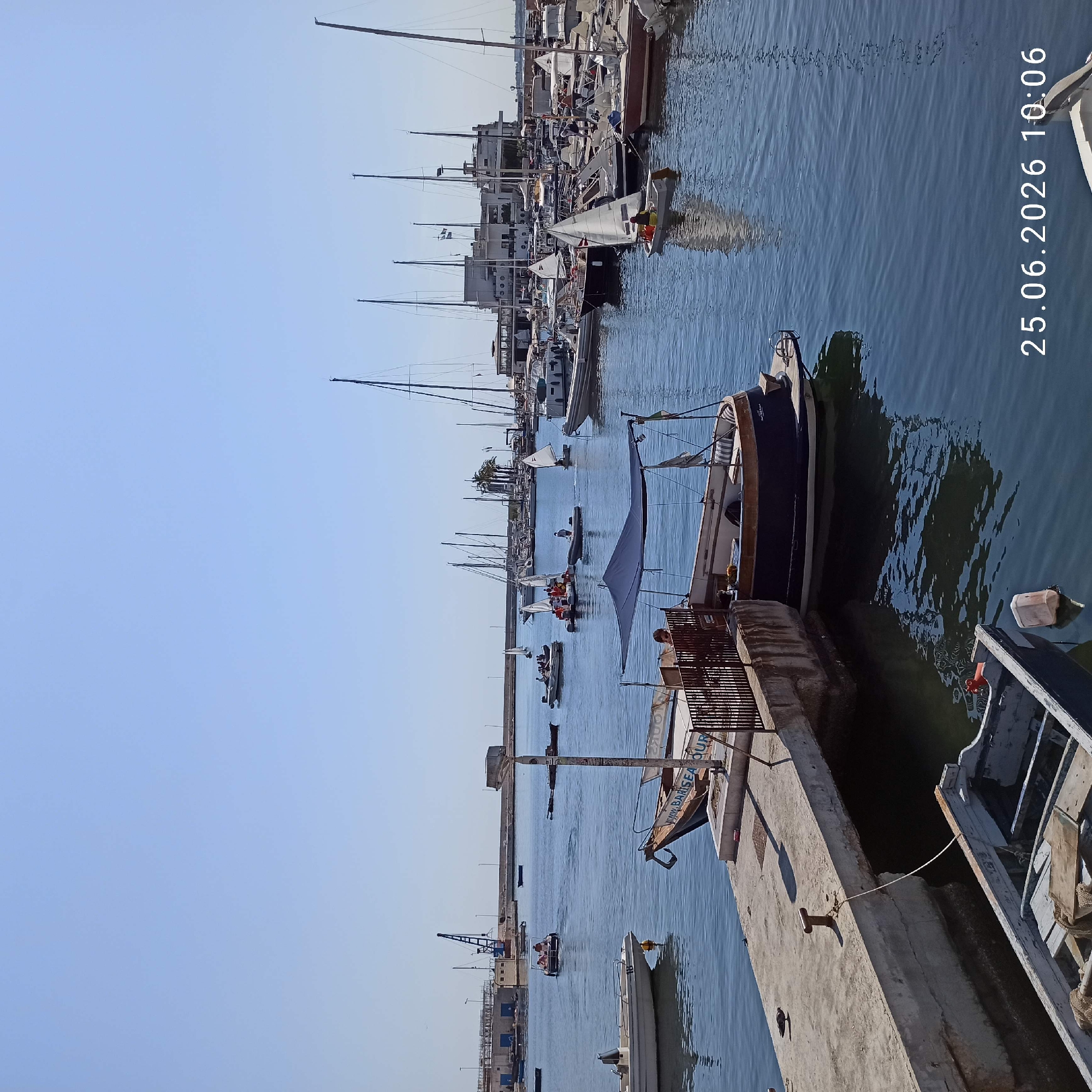 Church interiors, harbor ferries, and cobblestone streets on a clear morning