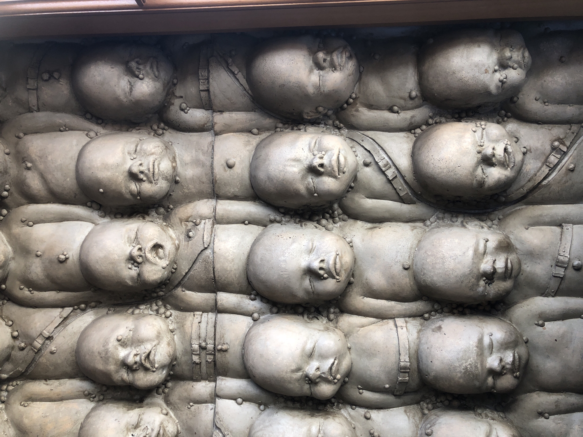 Tourist visits iconic H.R. Giger Bar in Switzerland