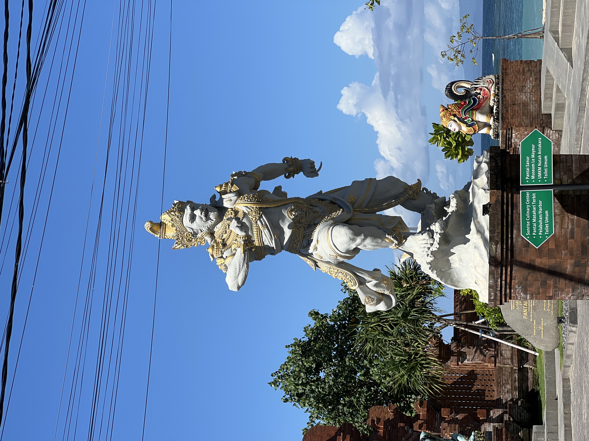 Morning scenes captured around Denpasar beaches and cultural sites