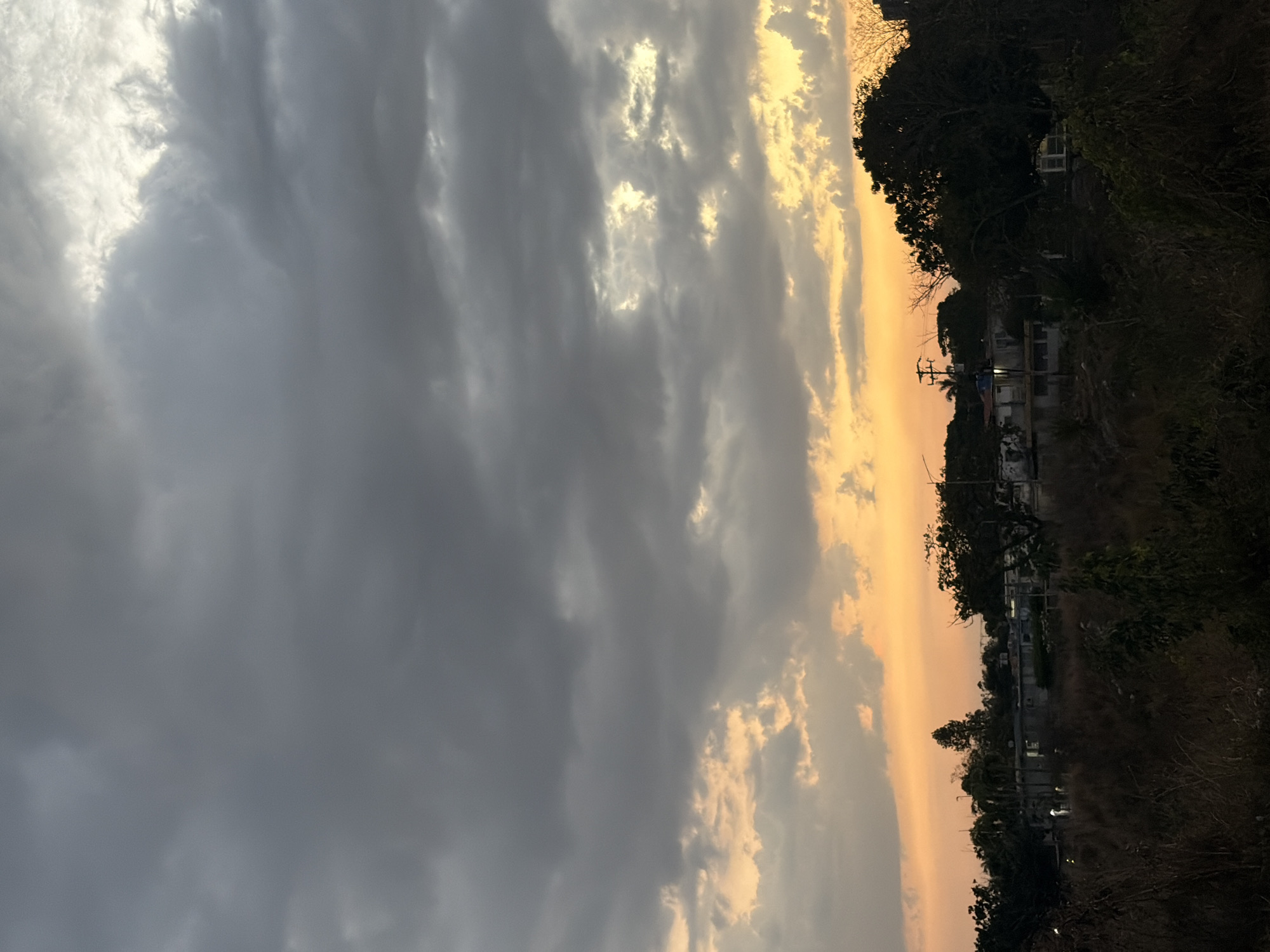 Evening scenes captured in Ciudad Guayana: twilight landscape, local market