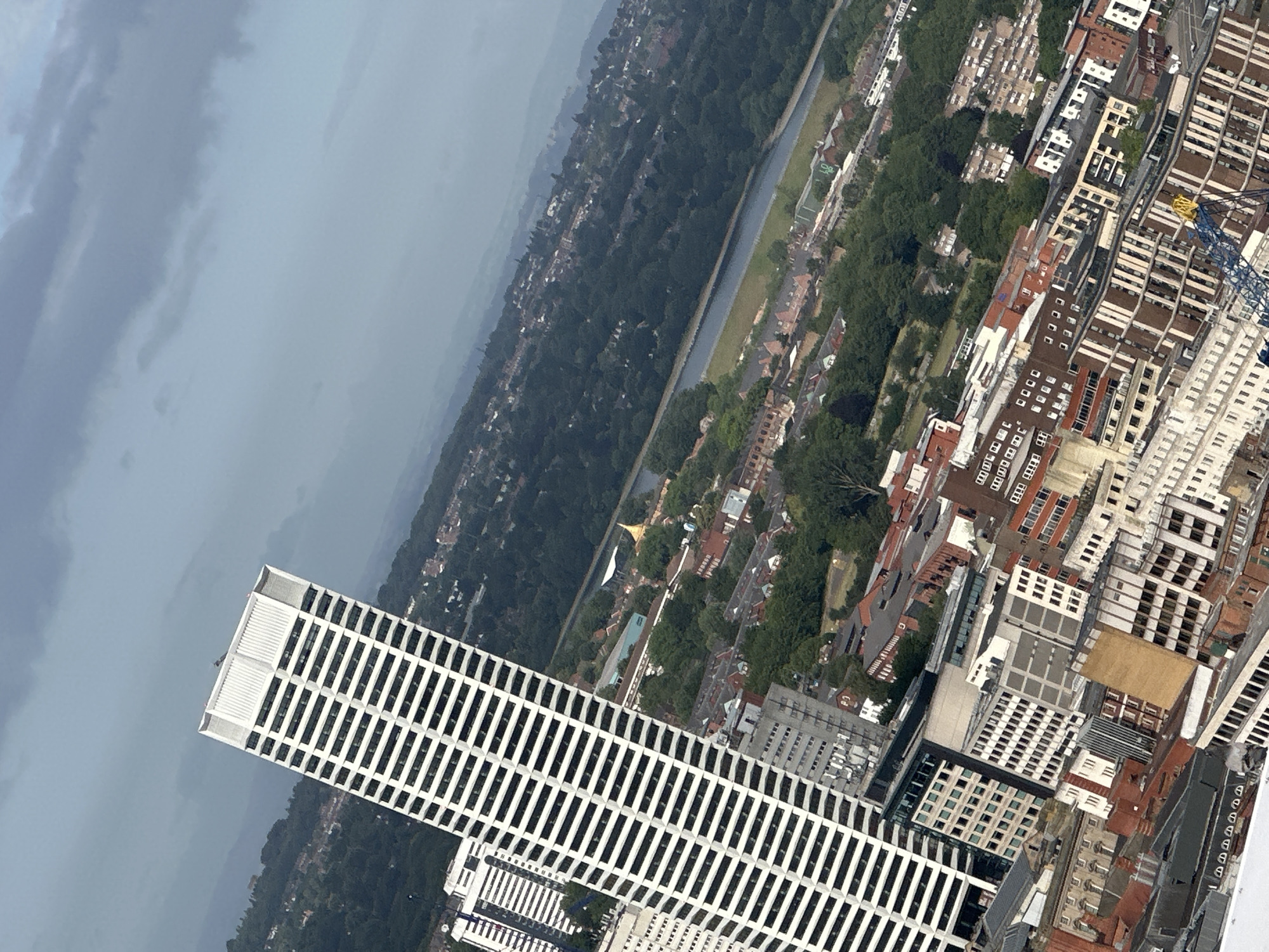 Birmingham city centre from the air, multiple angles