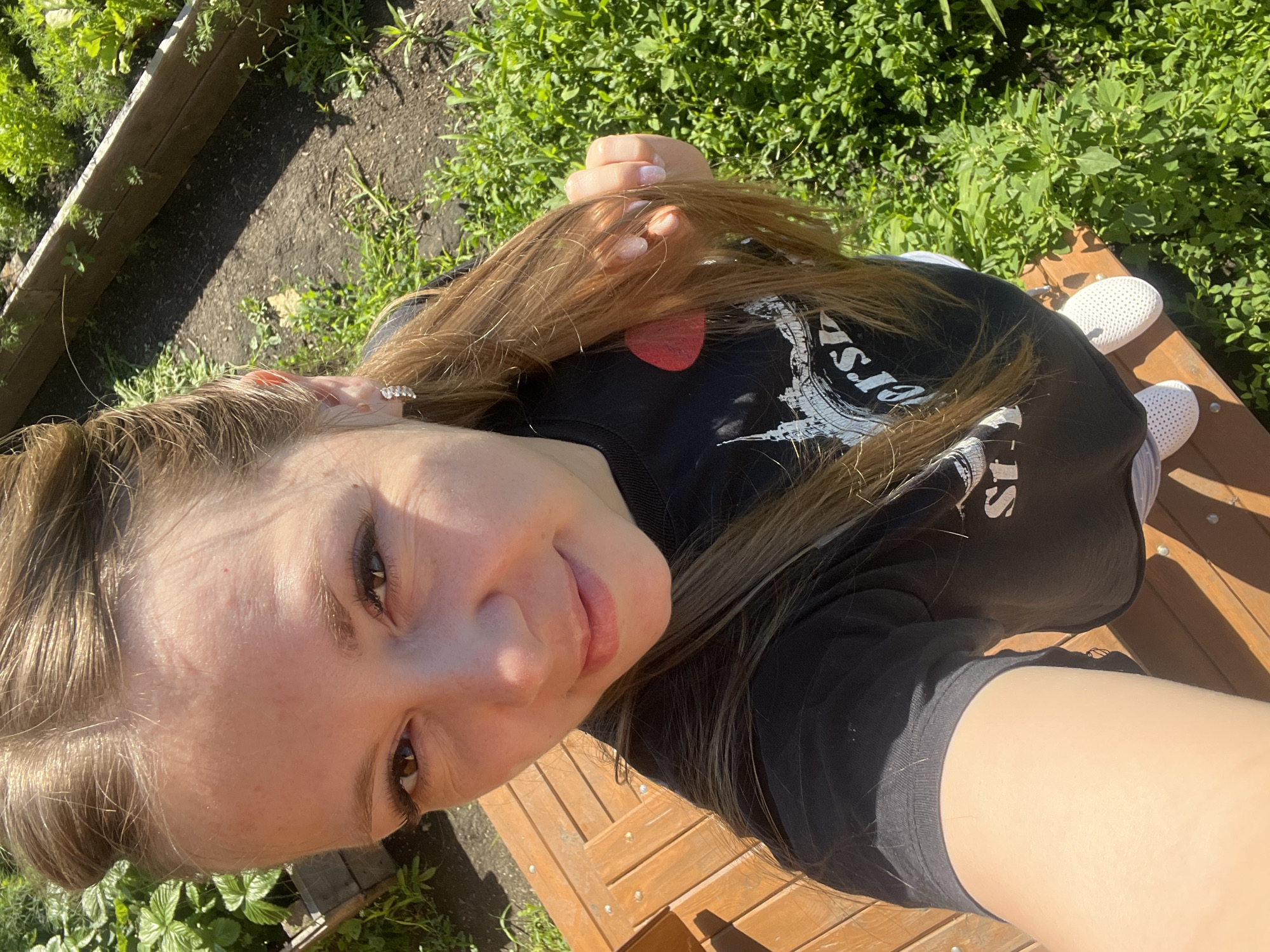 Morning garden activities captured across Shadrinsk, Russia residential areas