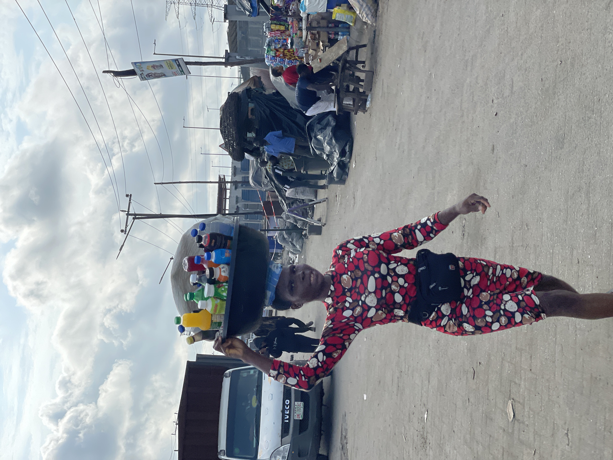 Morning trade in full swing at Lekki's outdoor market