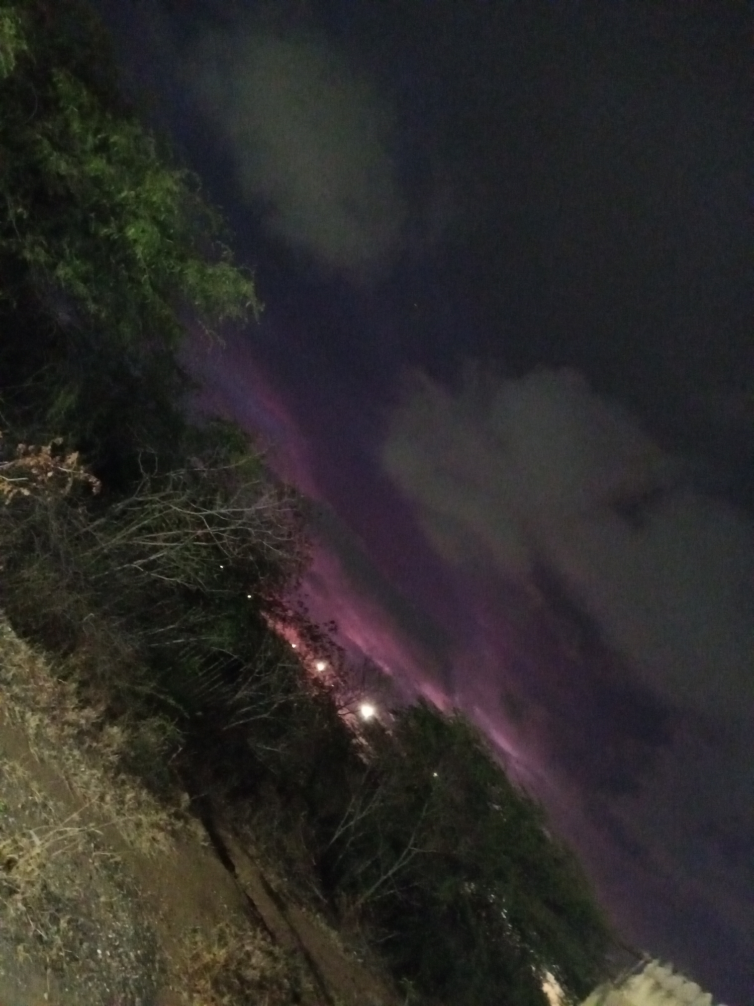 Street scenes captured in Altagracia, Venezuela during evening hours