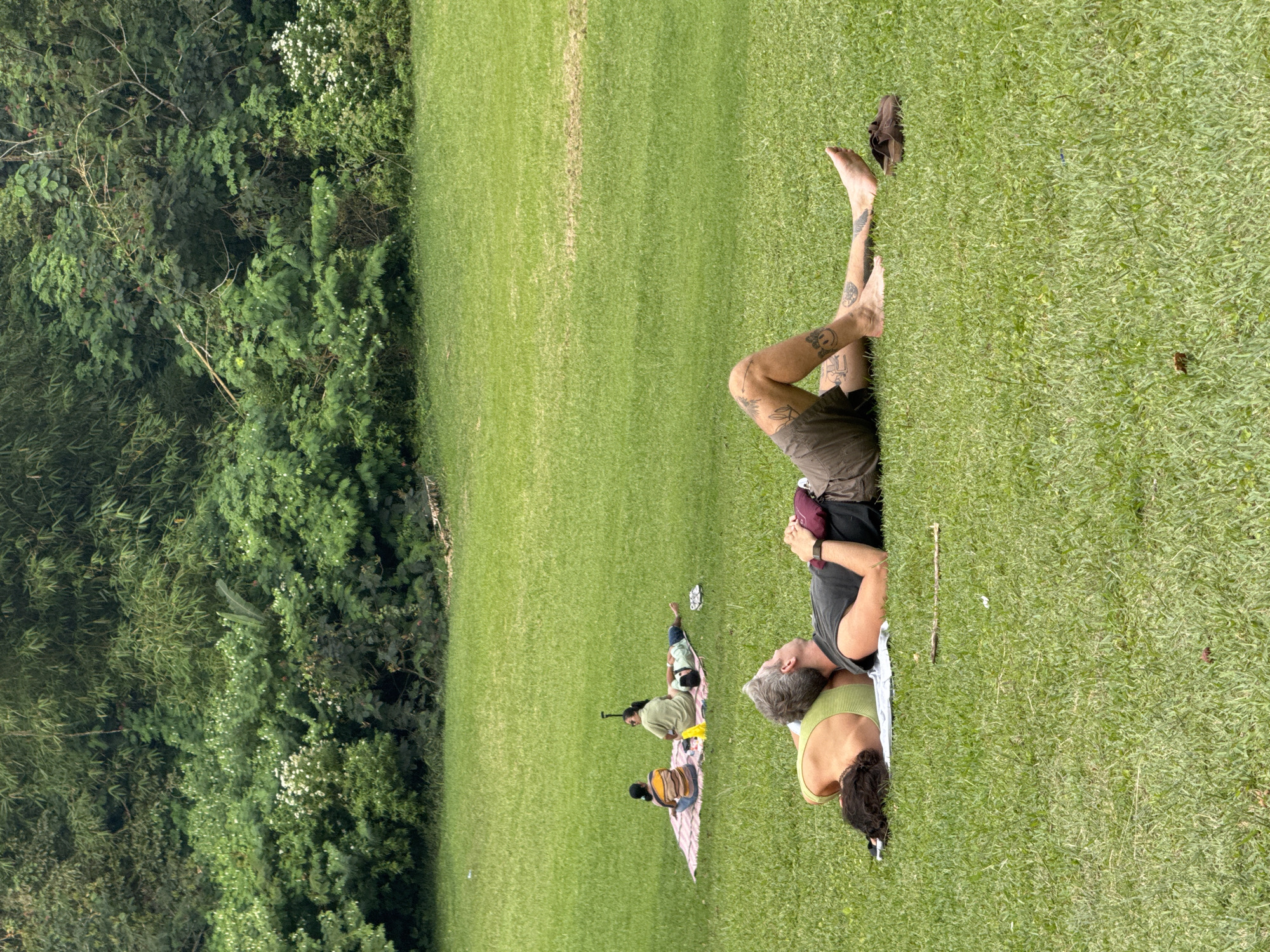 Morning leisure activities captured at Baturiti botanical garden