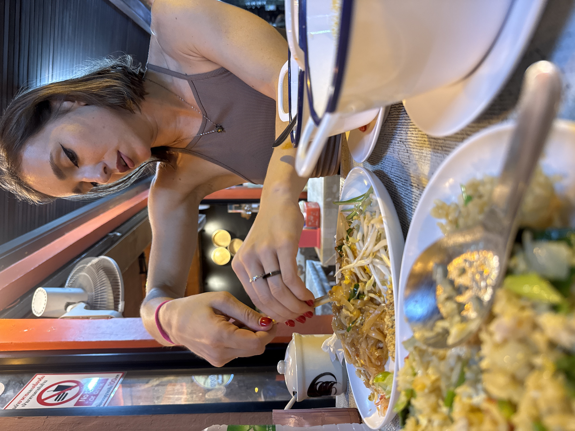 Evening dining and photos captured in Patong, Thailand