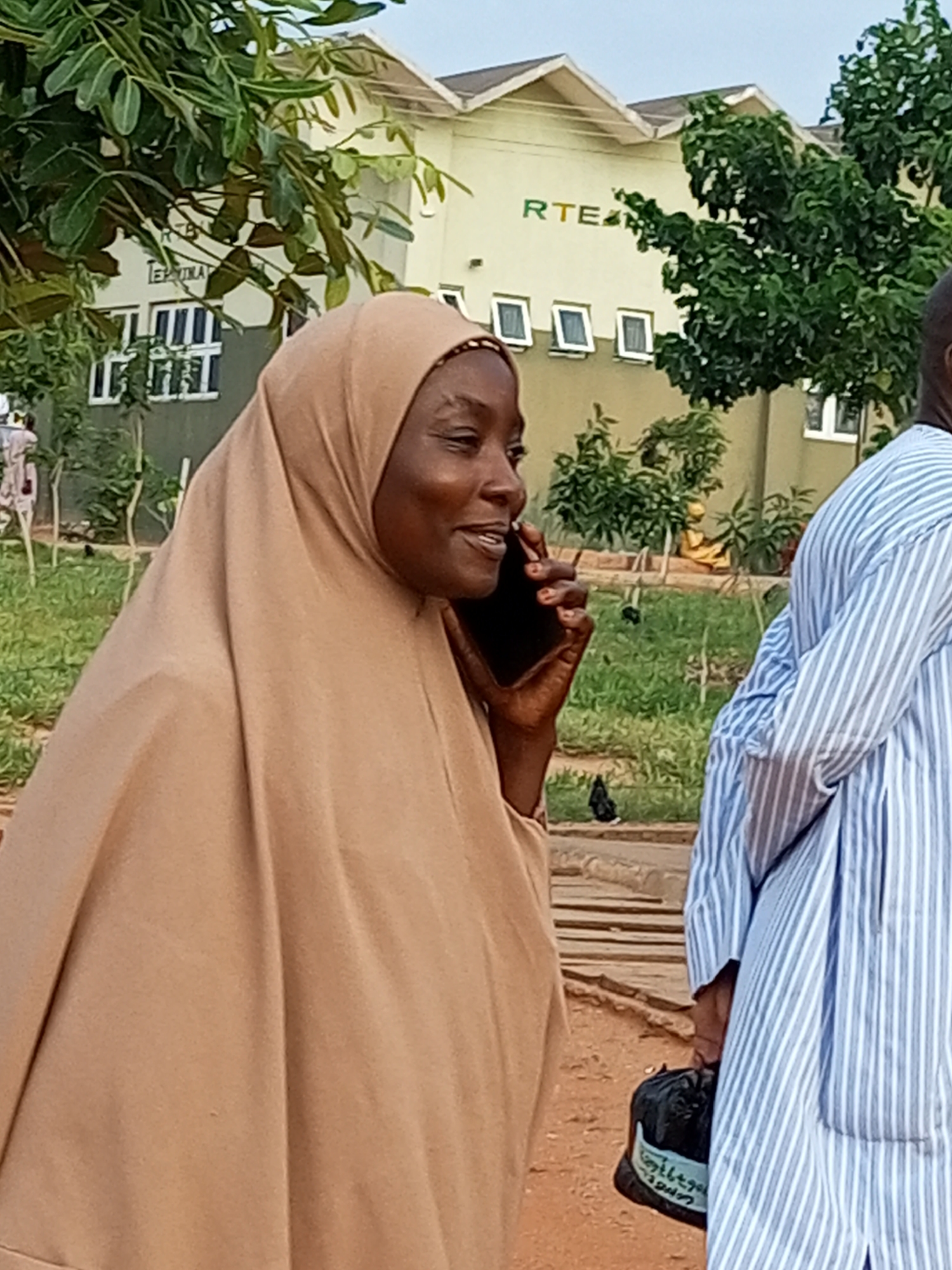 Morning hustle at Gombe's central transport and market area