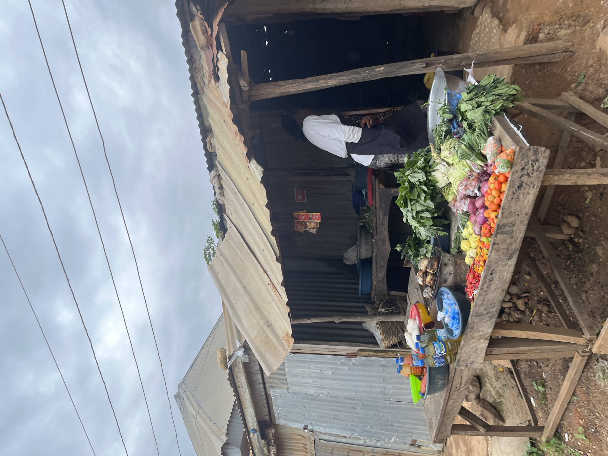 Afternoon street and market life in Jos, Nigeria