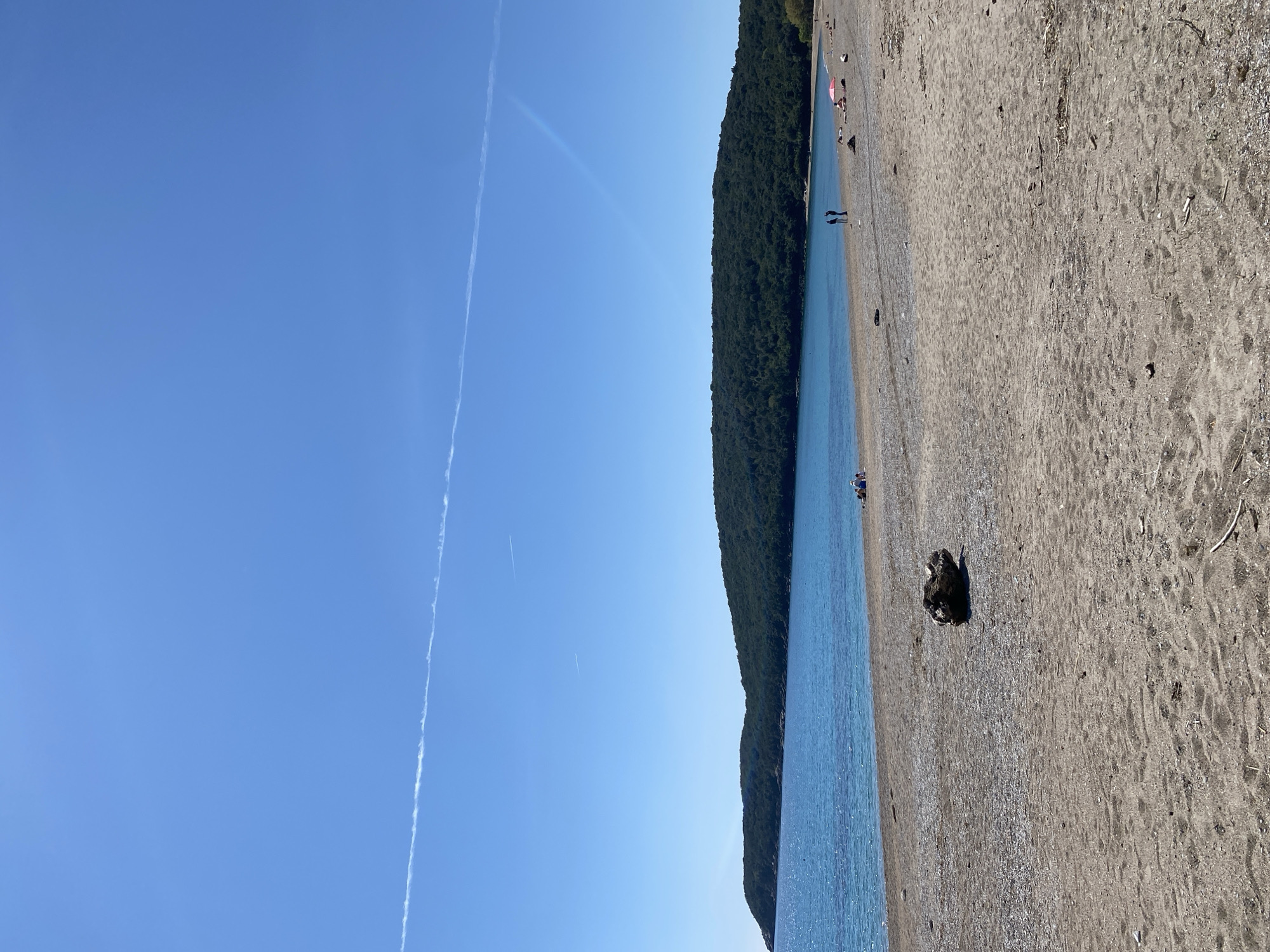 Clear spring day captured along Prijevor Montenegro coastline