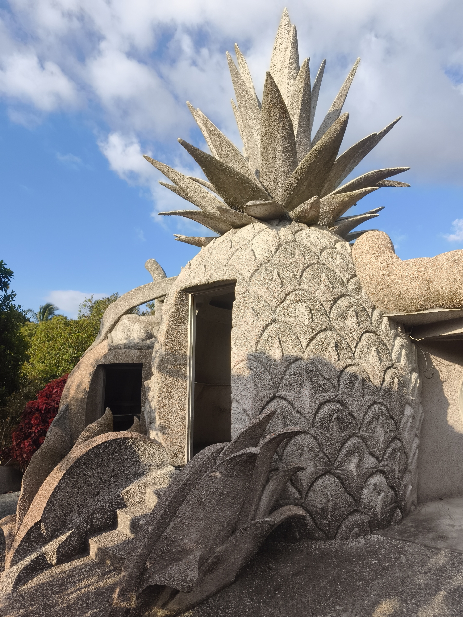 Ko Samui's giant fruit sculpture park, explored up close