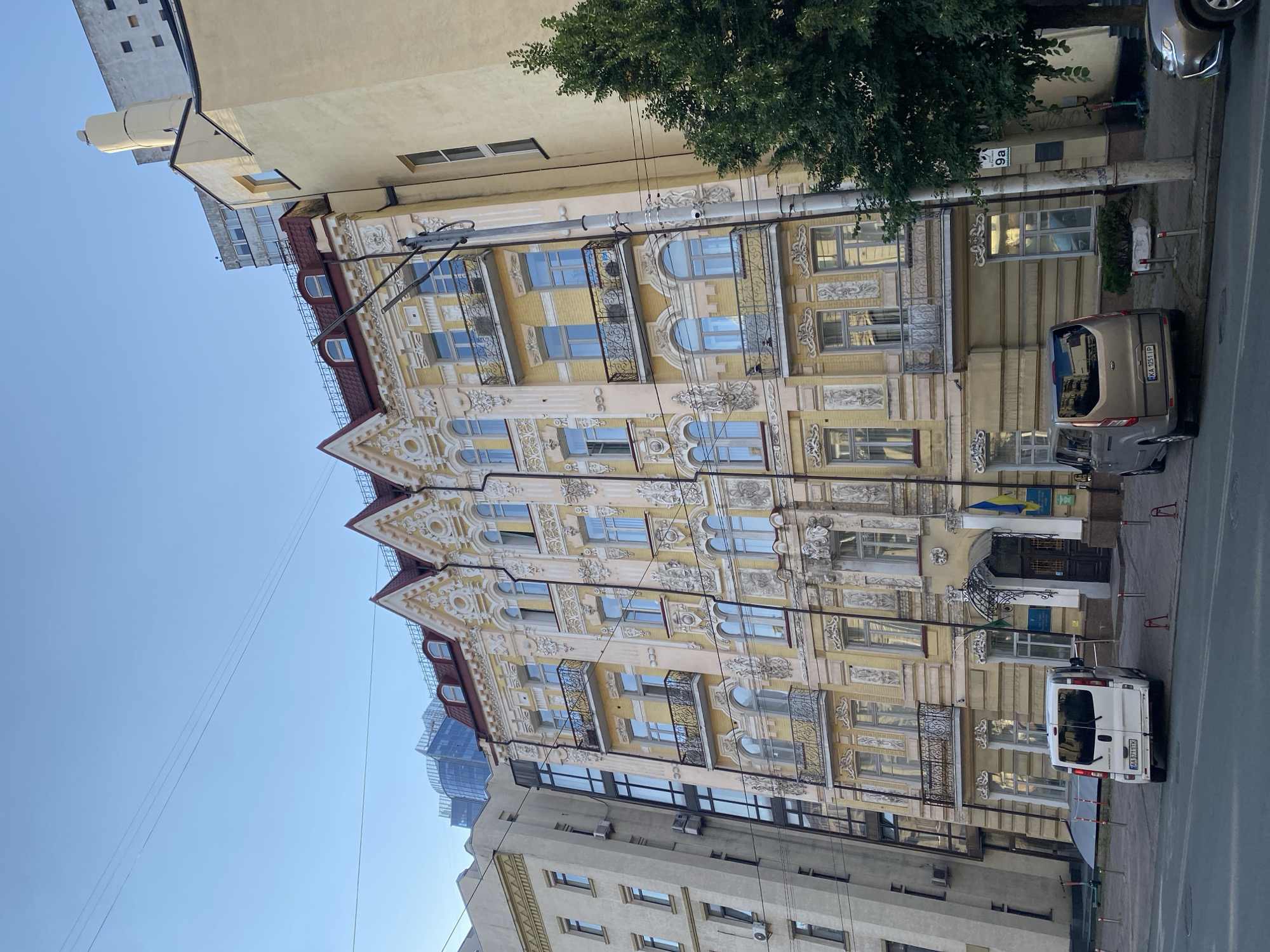 Exploring ornate streets, synagogue, murals, and cafes in a European city