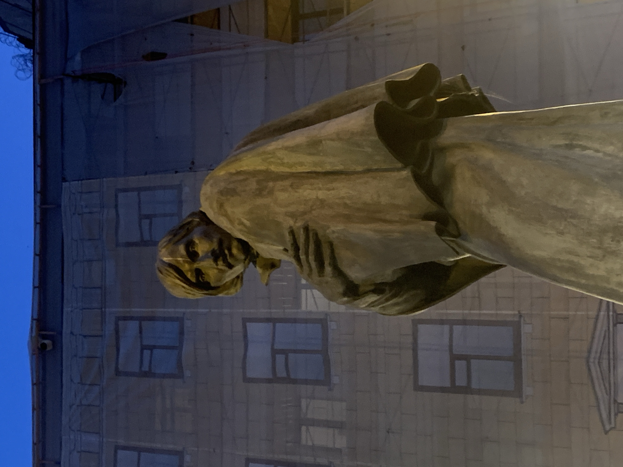 Summer twilight in Saint Petersburg: streets, statues, and dessert