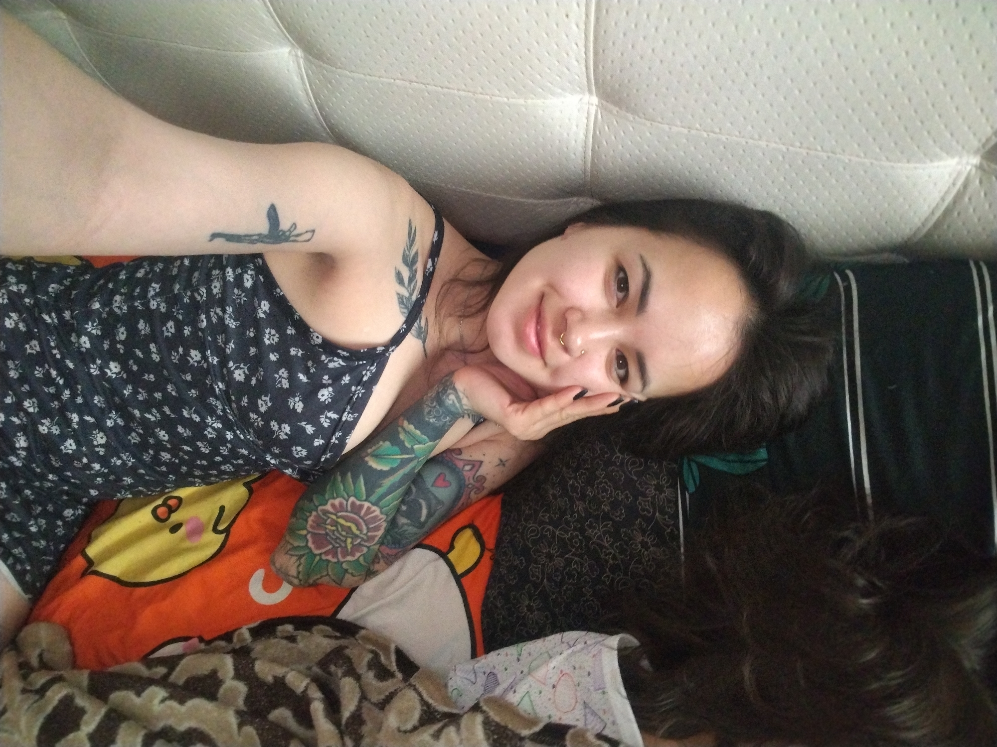 Woman and child observed together indoors in Noviy, Russia