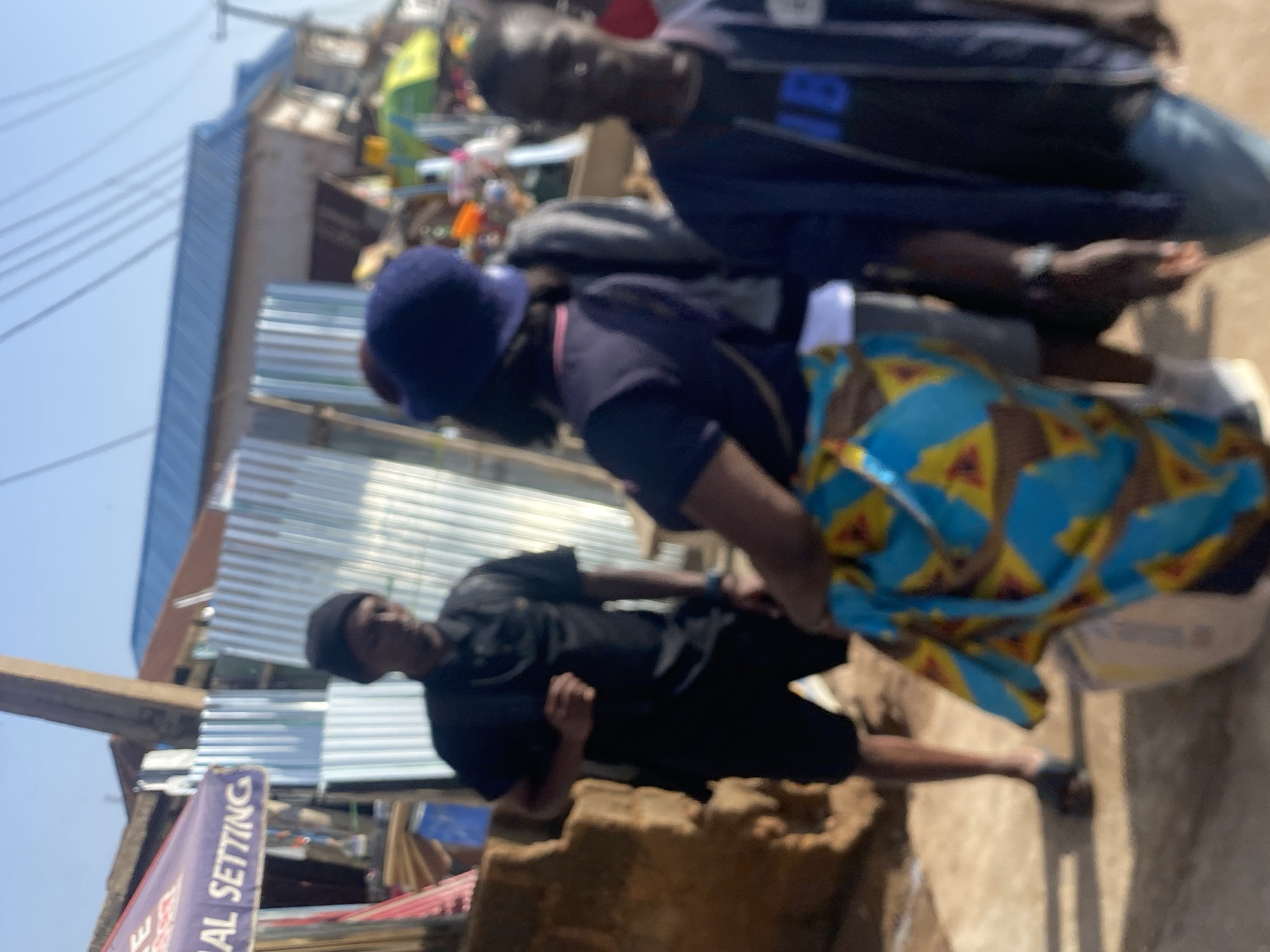 Morning daily life documented across Bukuru, Nigeria streets