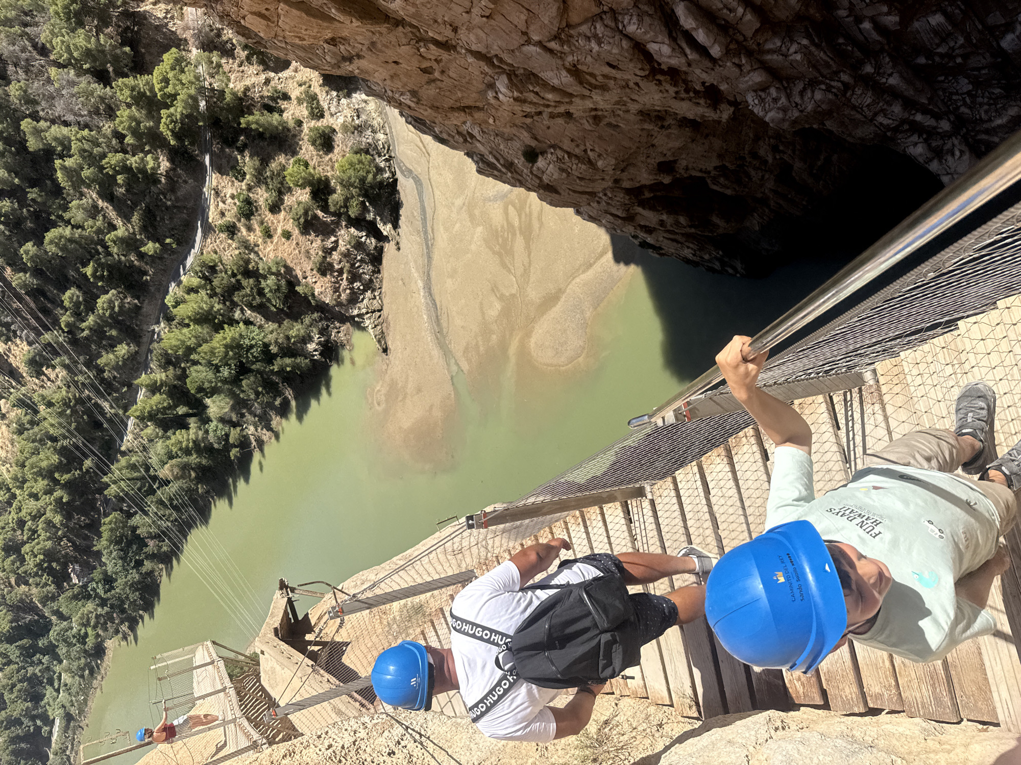 Afternoon walk along Caminito del Rey through the Gaitanes Gorge