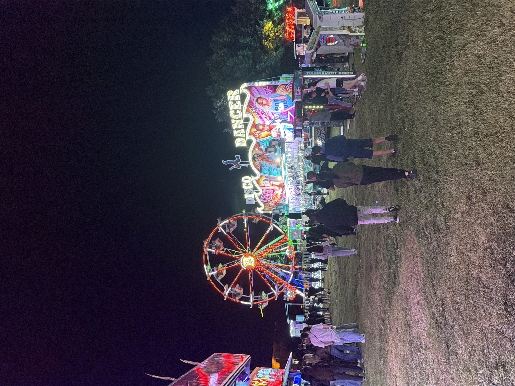 Evening carnival festivities and PARK fest in Sofia