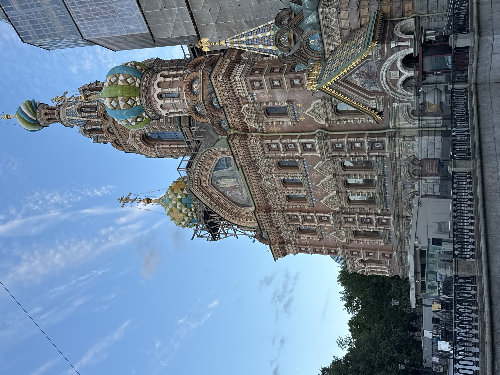 Evening scenes captured at Saint Petersburg historic landmarks
