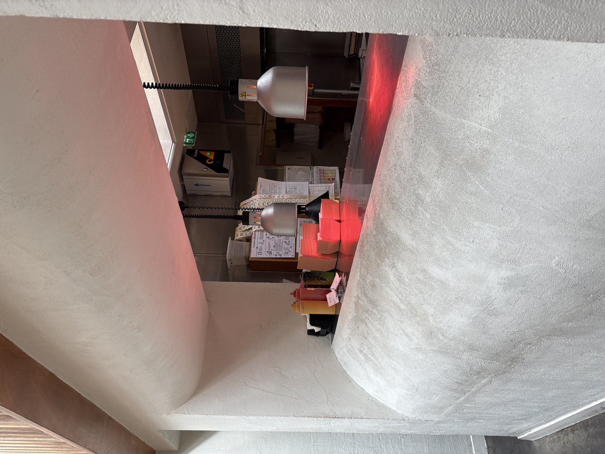 Interior views of PNY Burger restaurant in Paris Marais