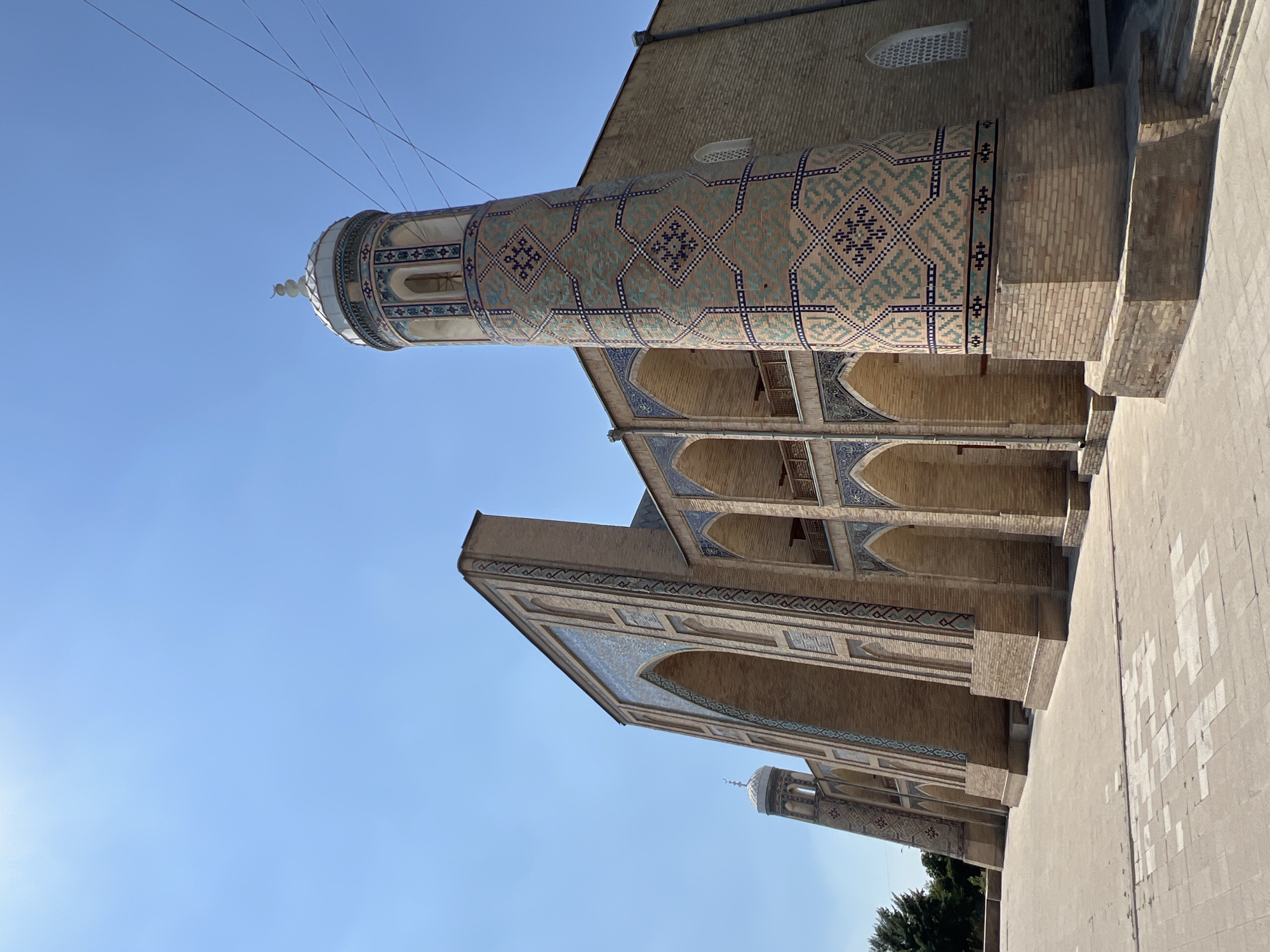 Morning around Tashkent's Islamic Quarter, markets, and historic architecture