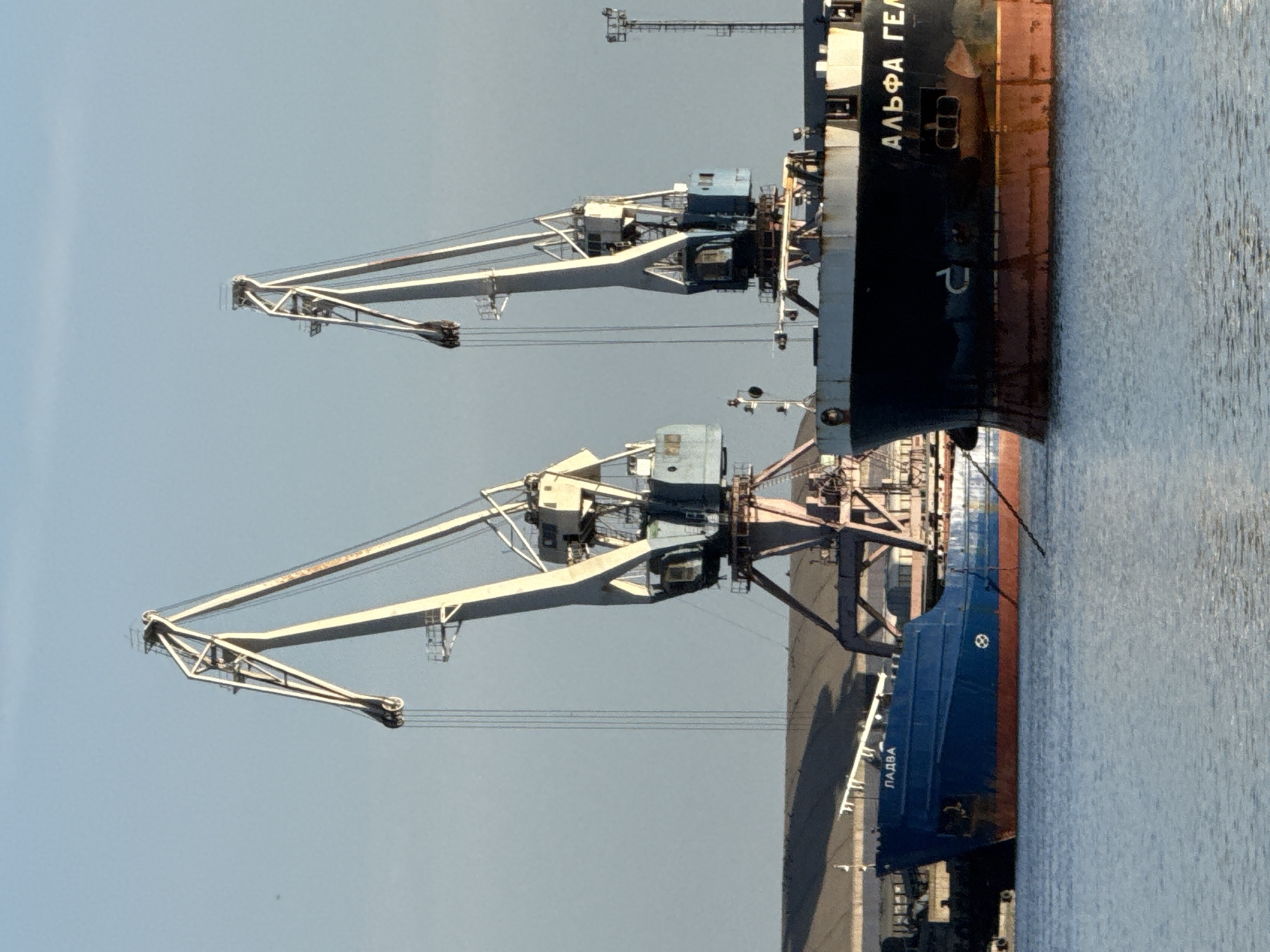 Routine waterfront activity observed in Rostov-on-Don port area
