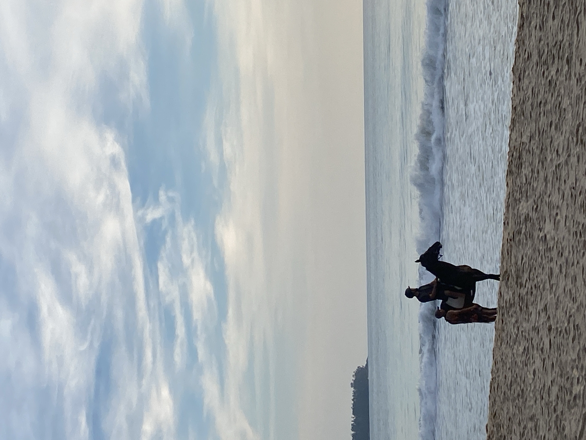 Sunset horseback riding and beach dining captured in Thailand