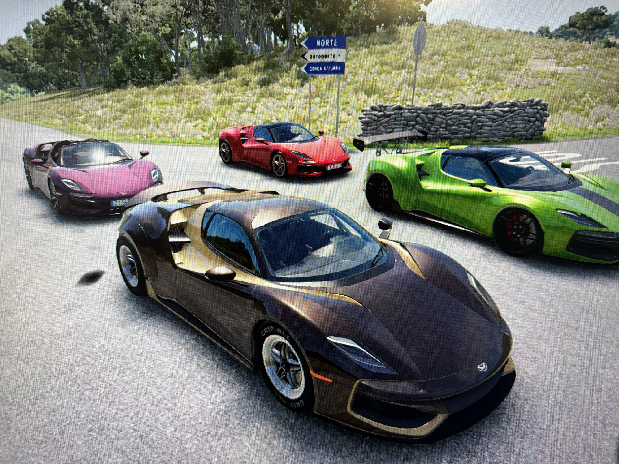 Gamer documents racing crashes and daily life moments