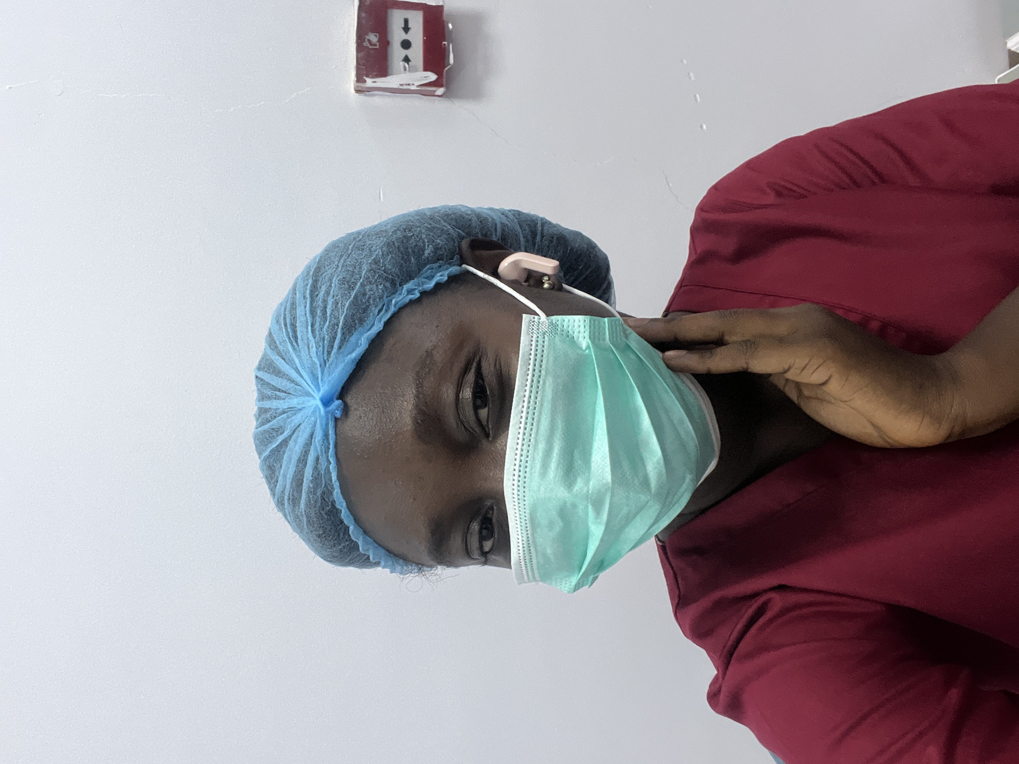 Medical personnel observed in operating room in Gwong, Nigeria