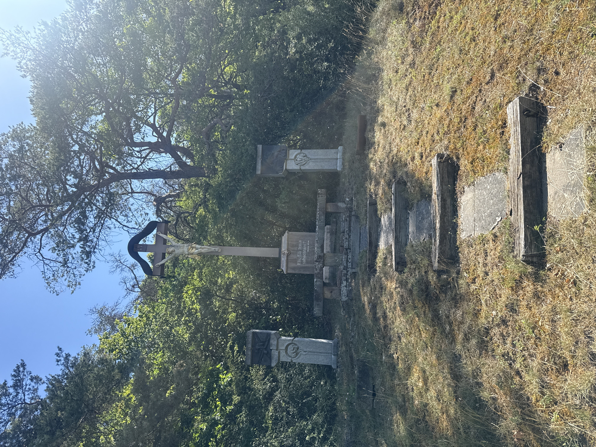 Stations of the Cross path and historic site in Bad Salzschlirf