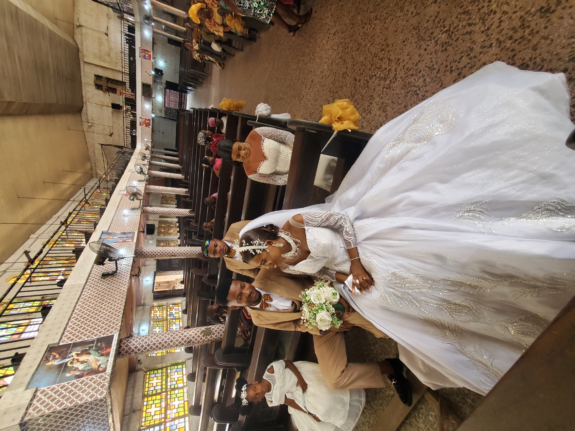 Wedding ceremony observed in Fegge, Nigeria church