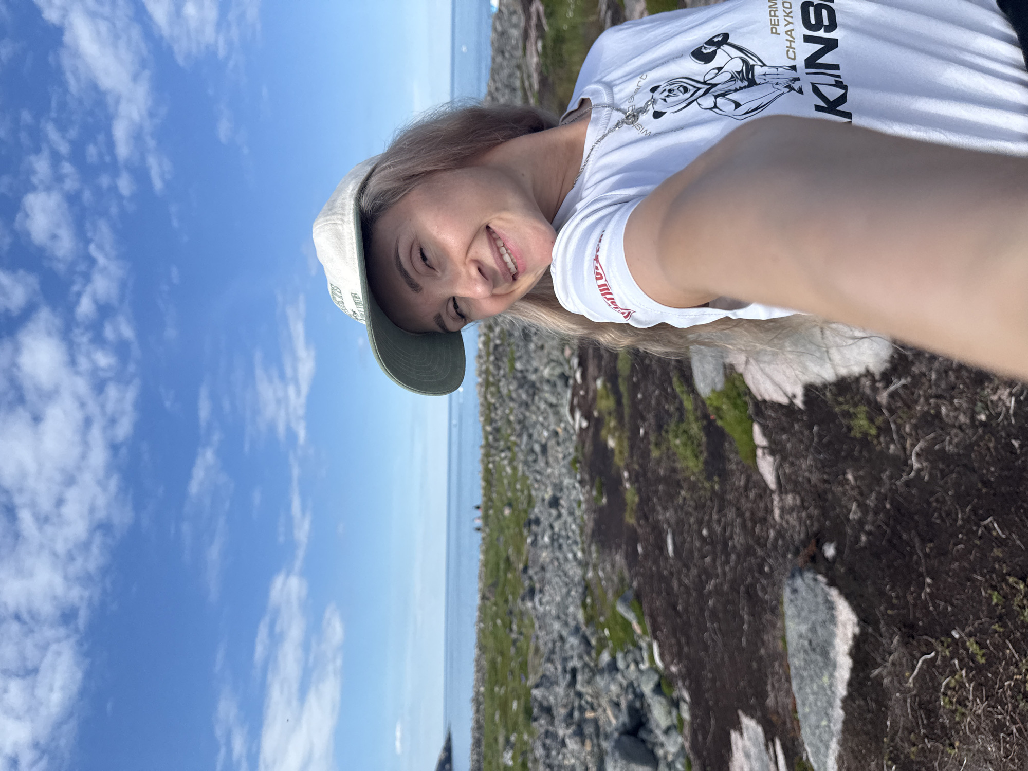 Morning hike through Teriberka's rugged Arctic coastline