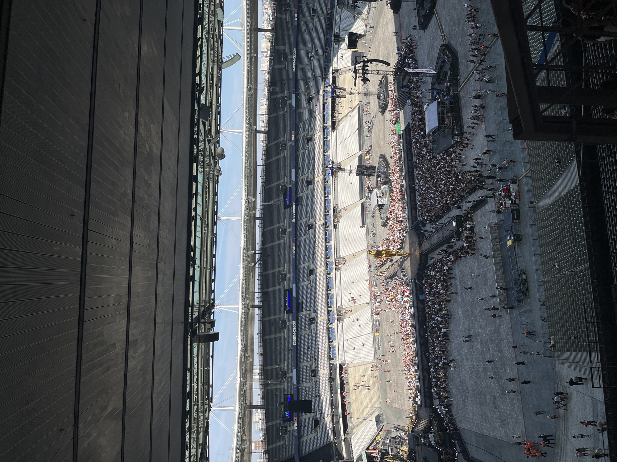 Stade de France hosts a sunny July afternoon event