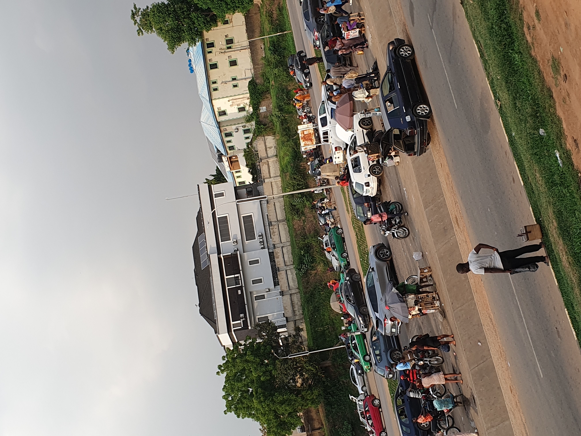 Routine street life documented in Abuja Nigeria