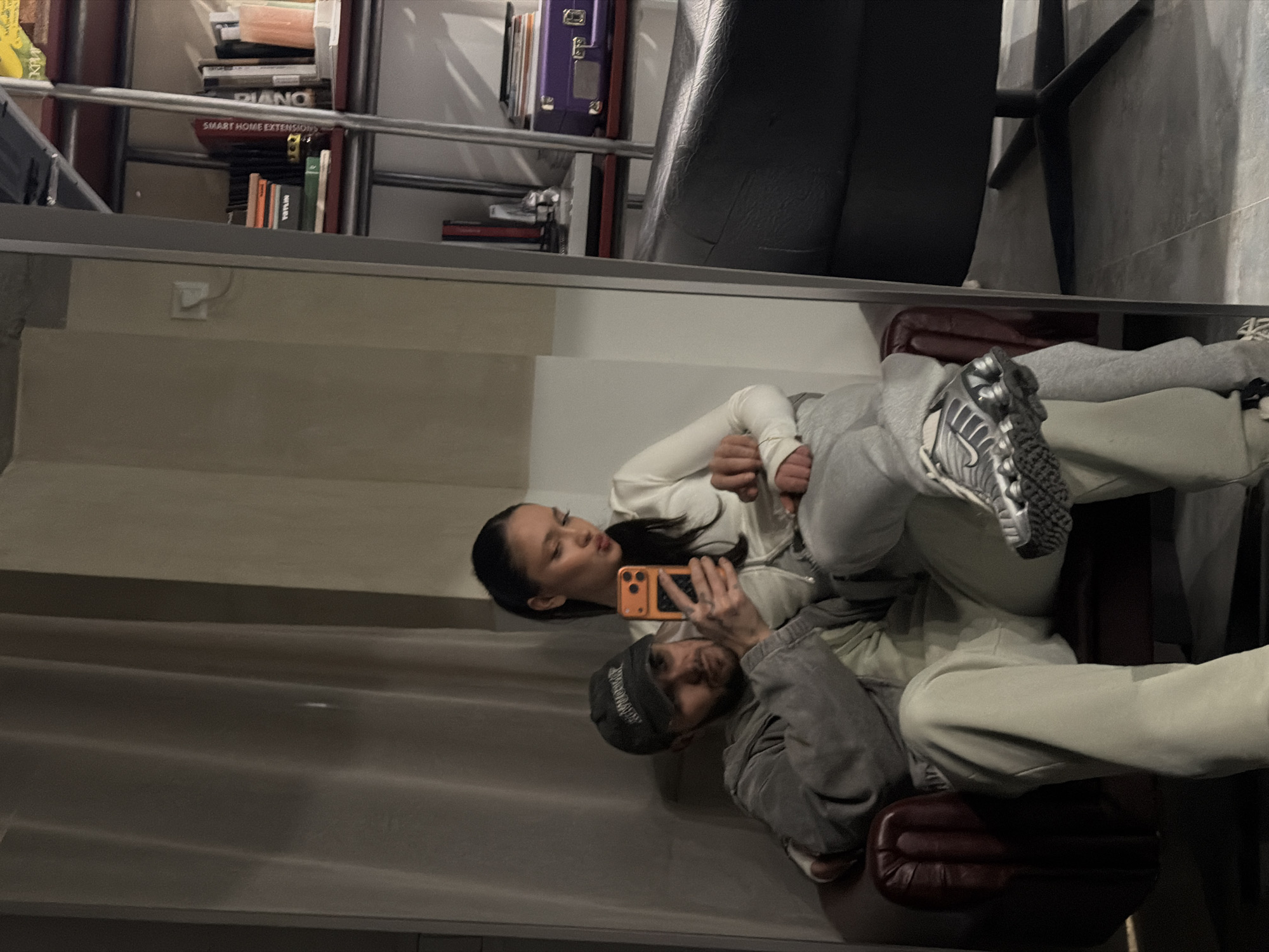 Mirror selfies captured across Armenia evening April 13