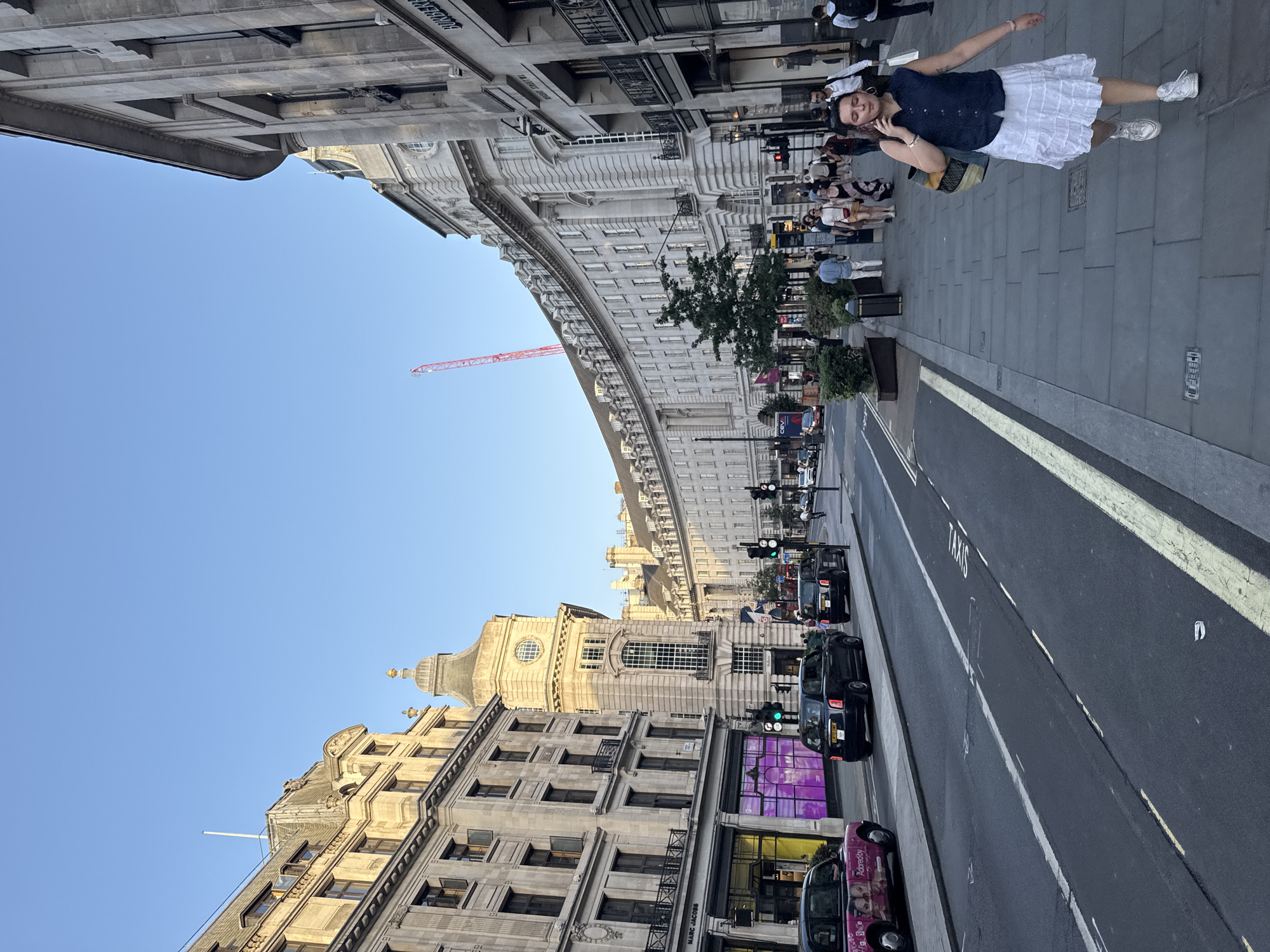 A summer evening wandering central London's West End