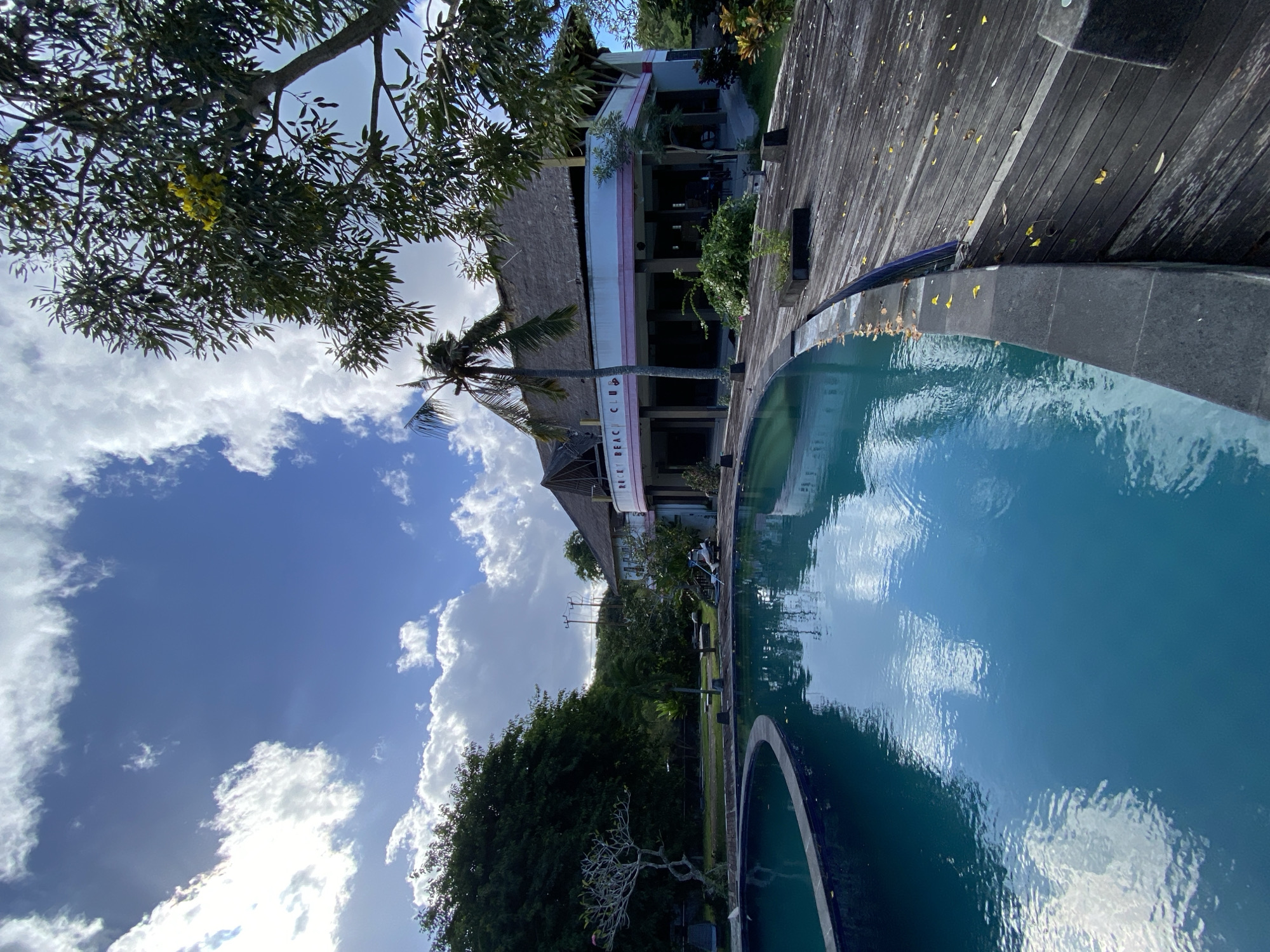Morning scenes around a Nusa Penida beach club and local streets