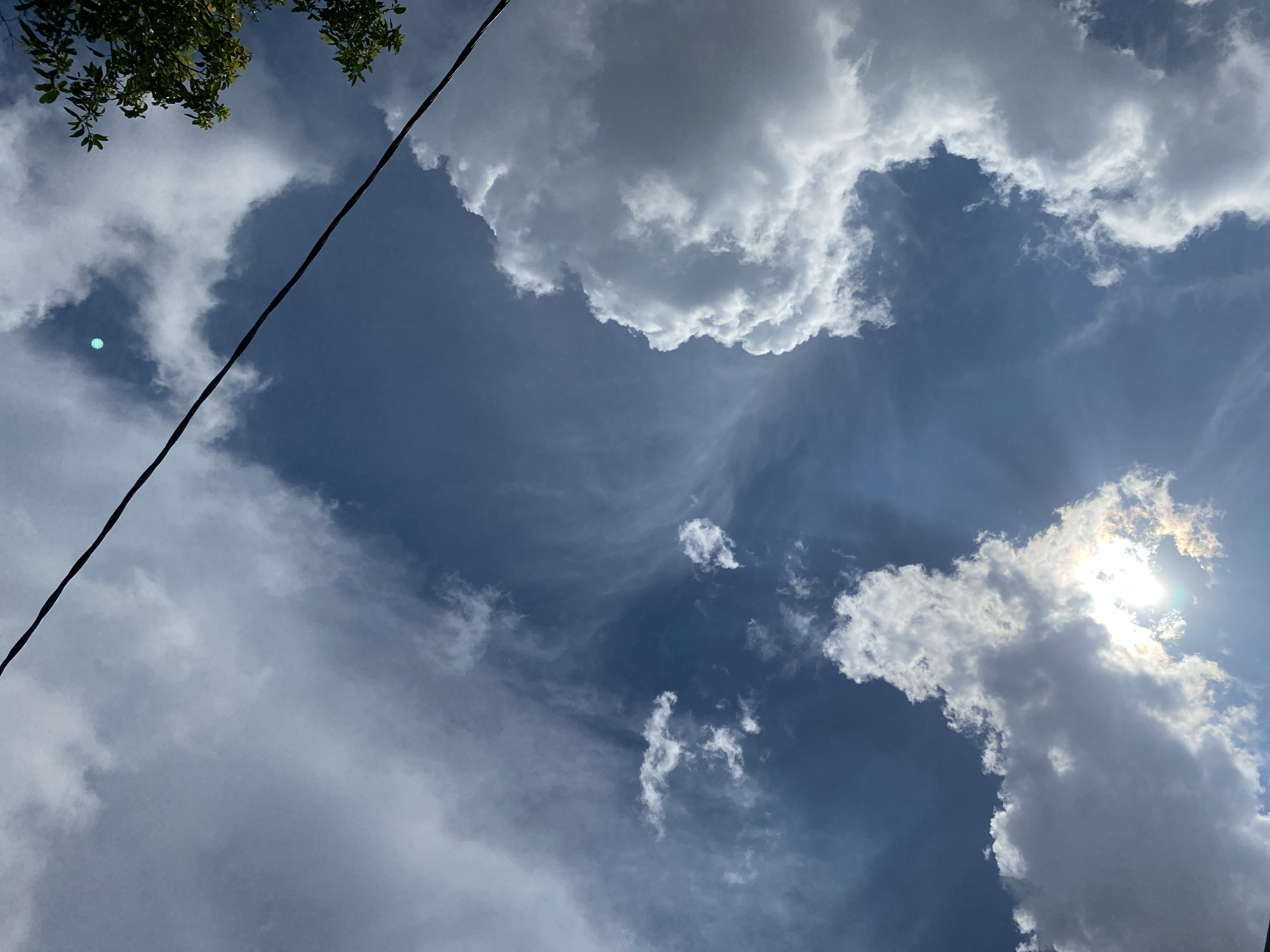 Cloudy morning skies and street details in Lambaro Kueh