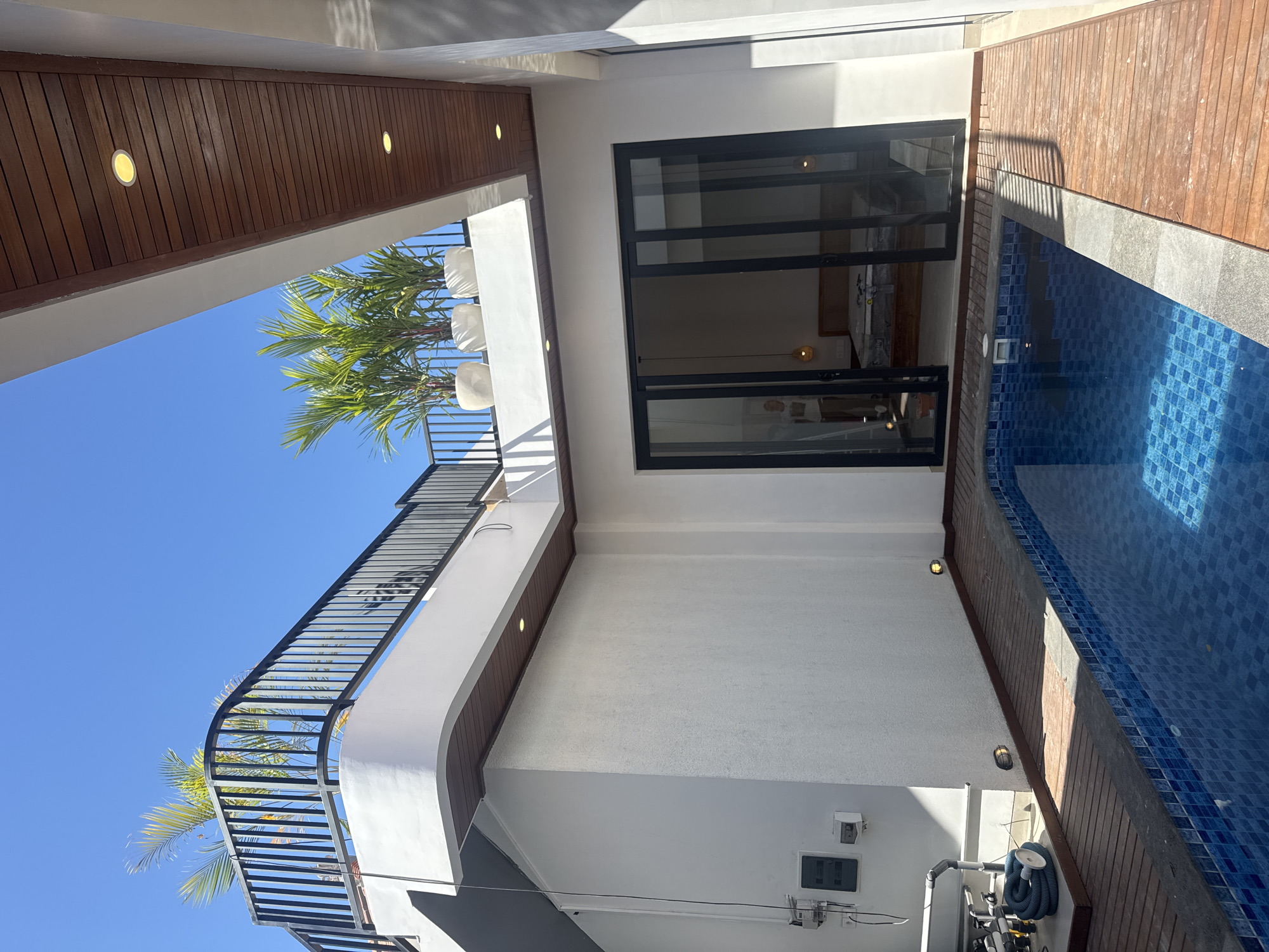 Modern residence with pool documented in Denpasar, Indonesia