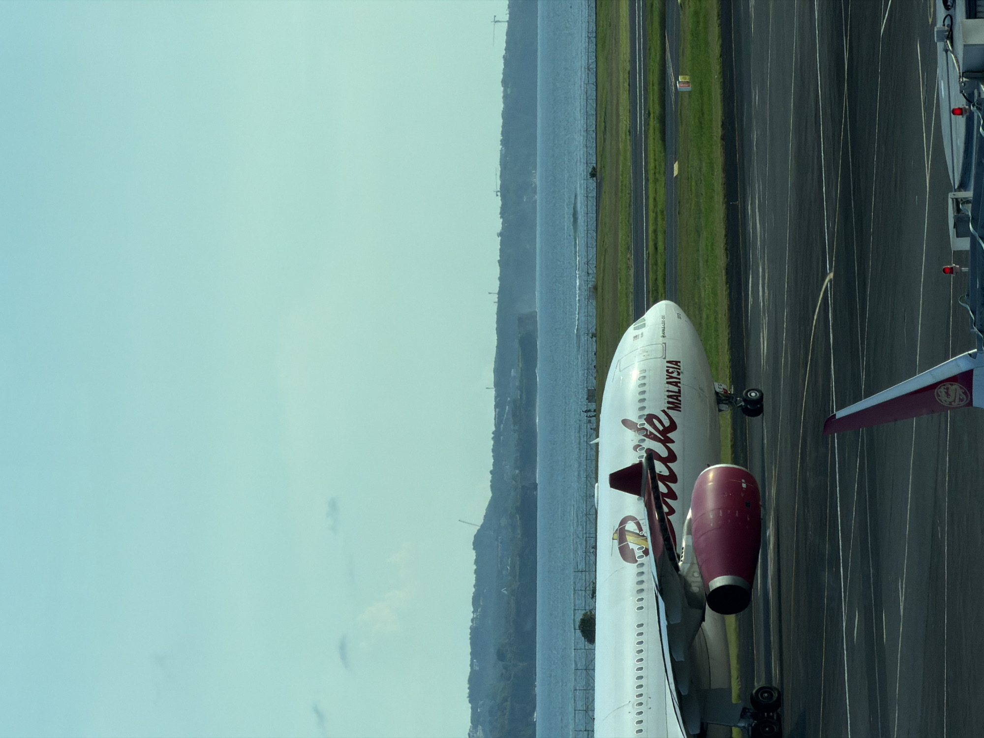 Batik Air Malaysia aircraft spotted on Kuta runway